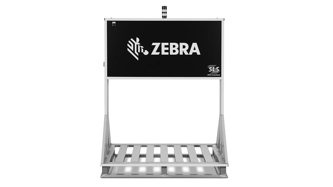 The Zebra mobile pallet RFID reader