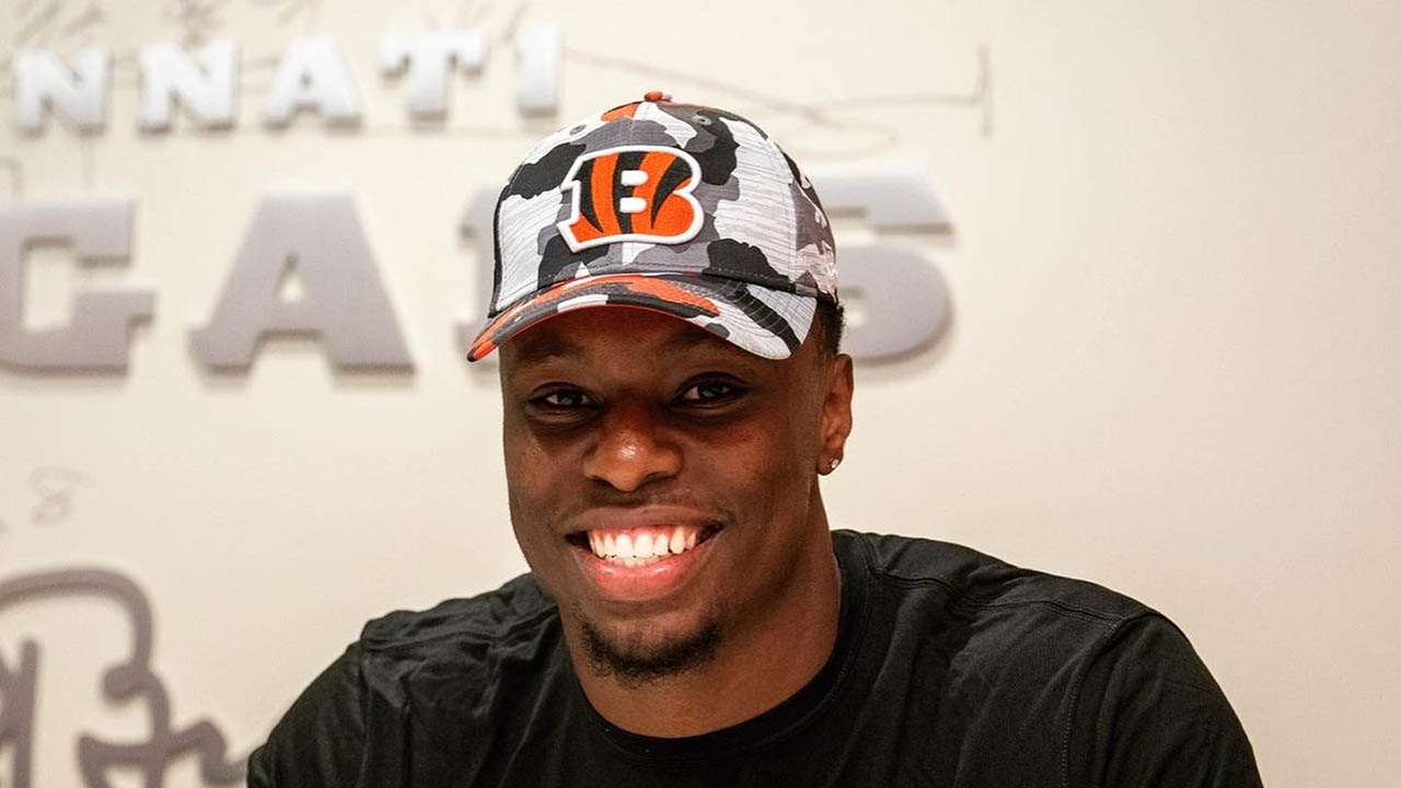 Cincinnati Bengals Defensive End Jeffrey Gunter