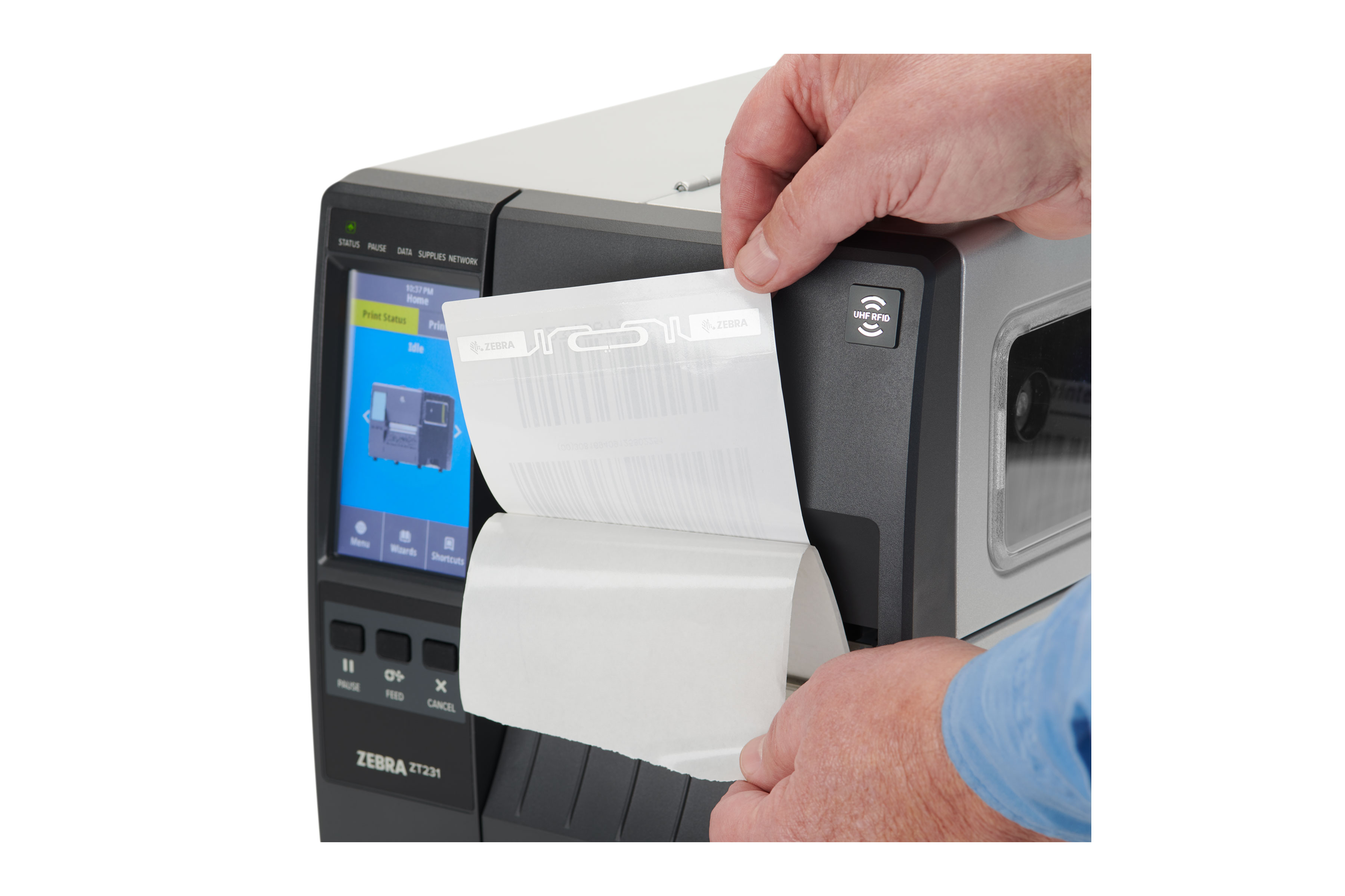 最新作の Zebra ZT22042-D01200FZ Industrial Direct Thermal Tabletop Printer, 203  DPI, Monochrome, With 10 100 Ethernet Connection