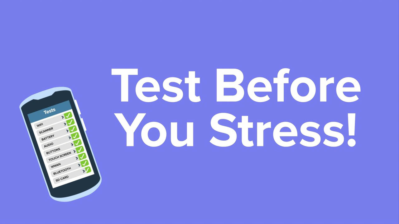 Test Before You Stress