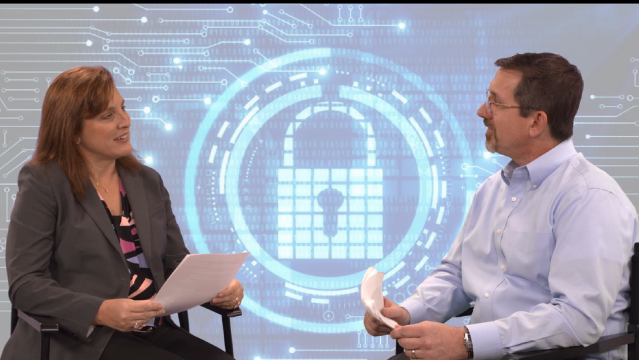 Therese Van Ryne and Mike Zachman discuss enterprise security challenges and Zebra's solutions in a sit-down interview.