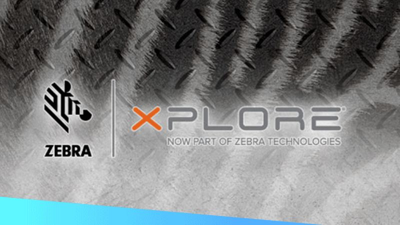 Zebra and Xplore logos