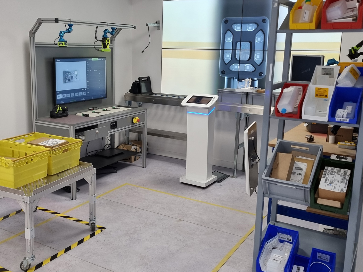 manufacturing solutions in Zebra Experience Centre in Bourne End