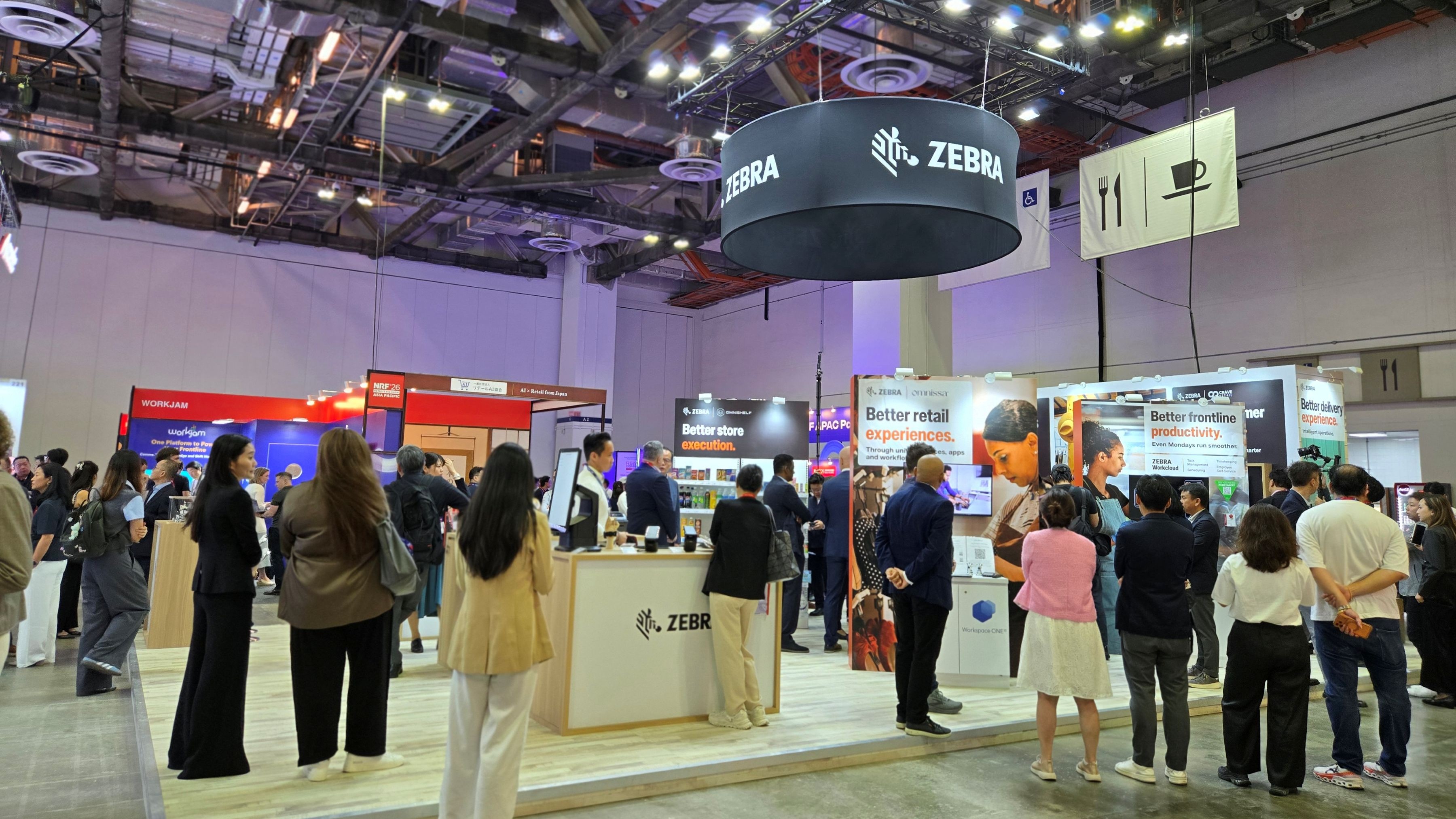 Zebra Technologies booth at NRF APAC 2026