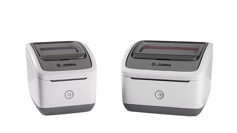 Zebra small printers designed for home office and small office environments and feature compact and minimalist designs, suitable for tasks such as label printing