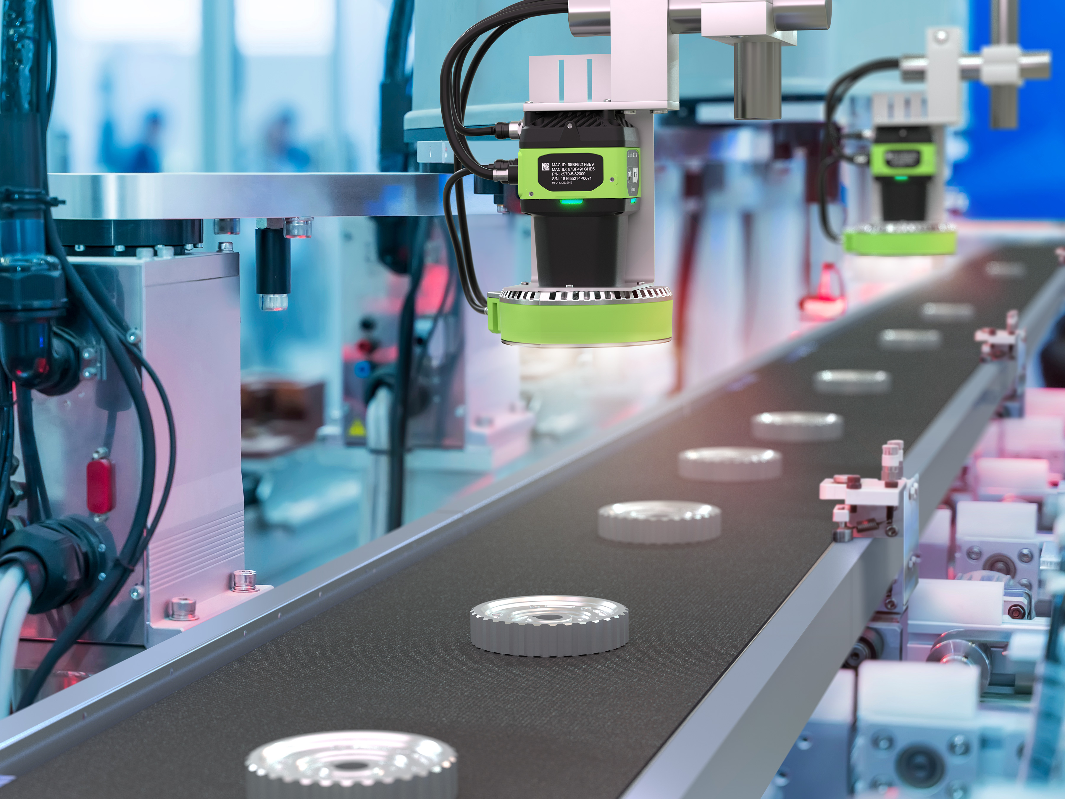 Zebra Fixed Scanners being assembled in the factory