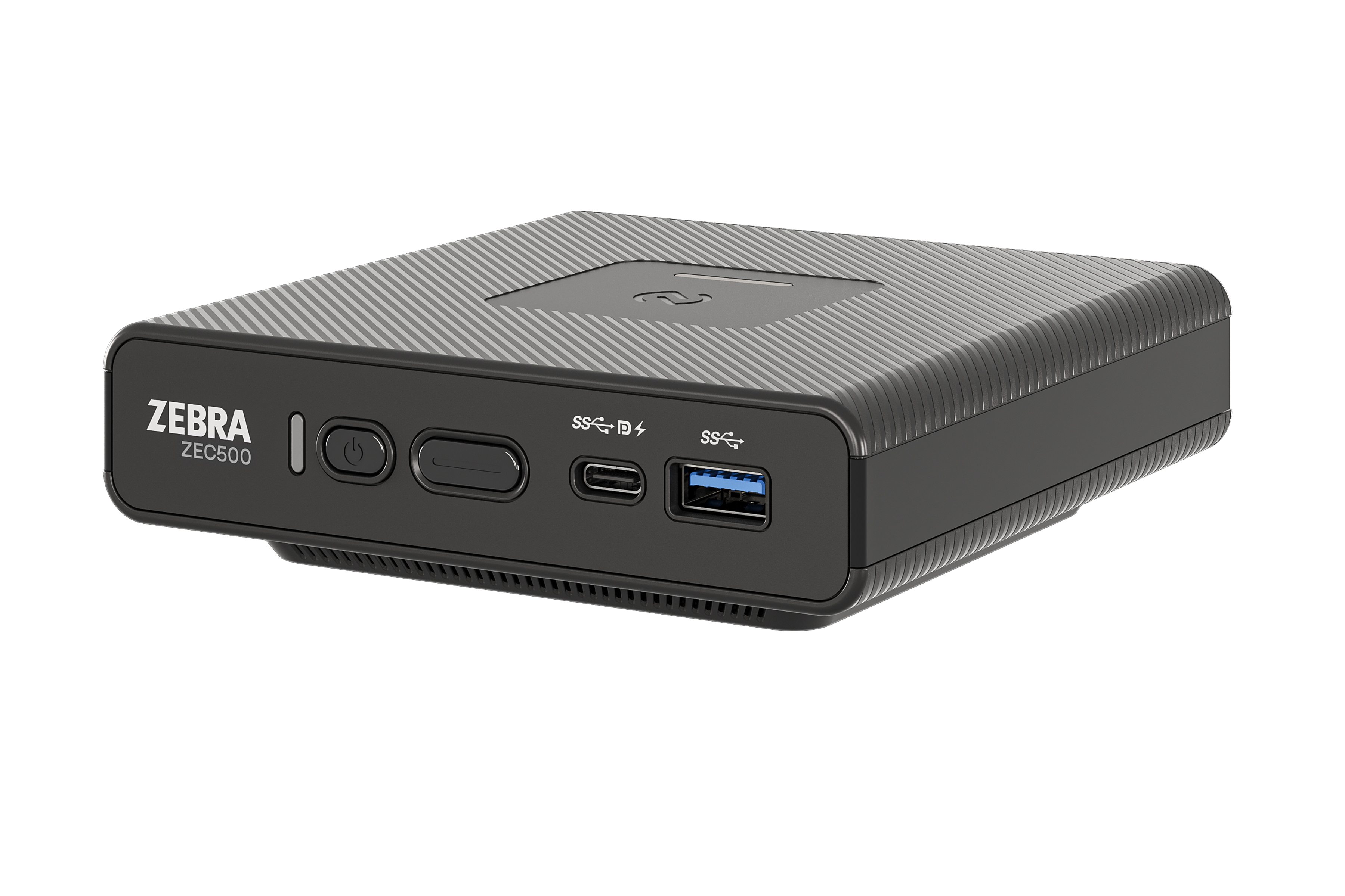 Front left of Zebra ZEC500 premium fan enterprise computer