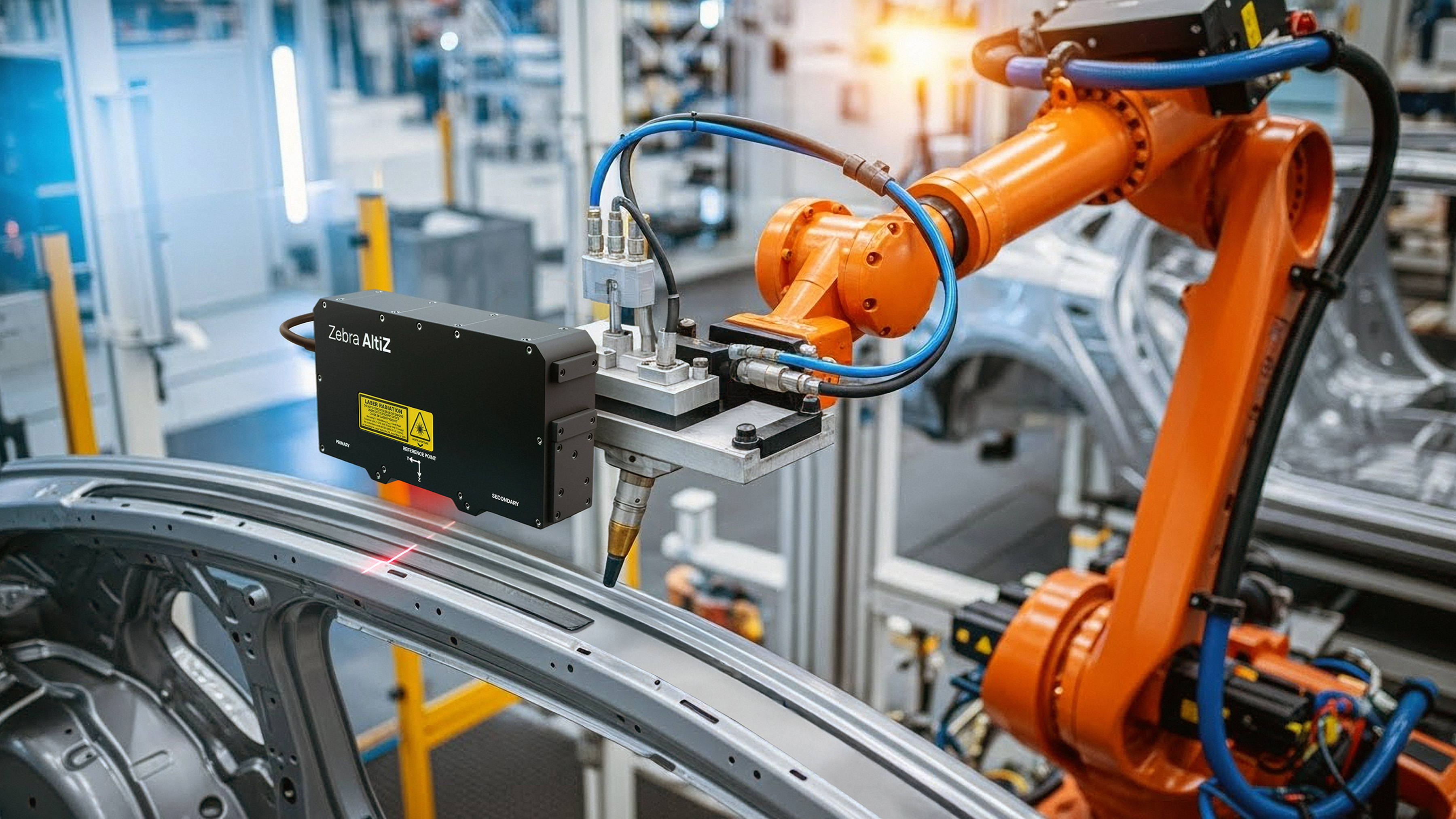 Zebra Altiz 3D Profiler Photography Website Inspecting Automotive Sealant Bead 16x9 3600