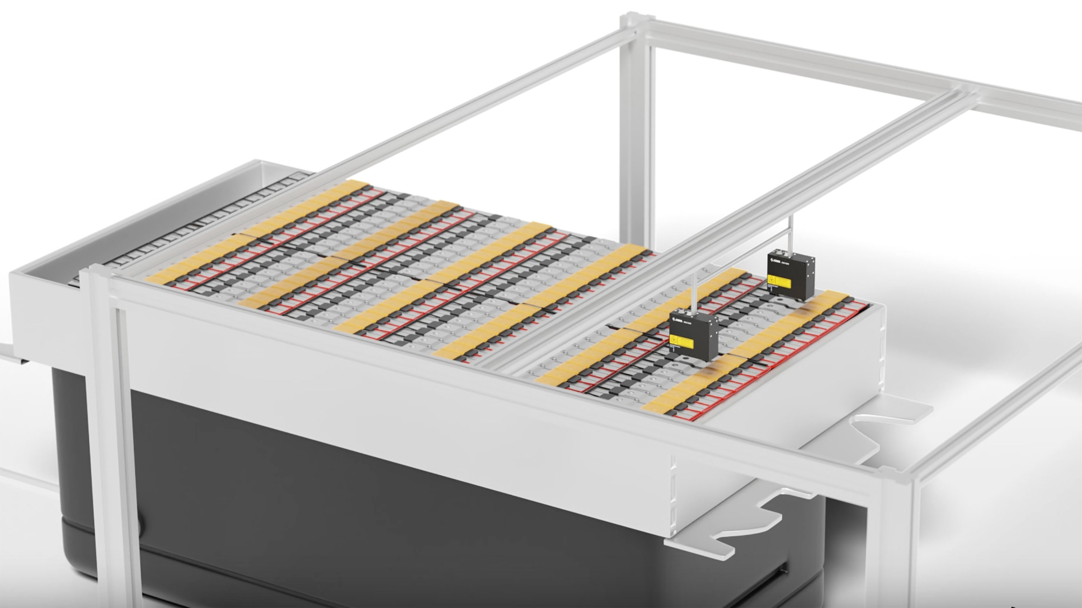 Altiz 4200 conducting a battery inspection video screenshot