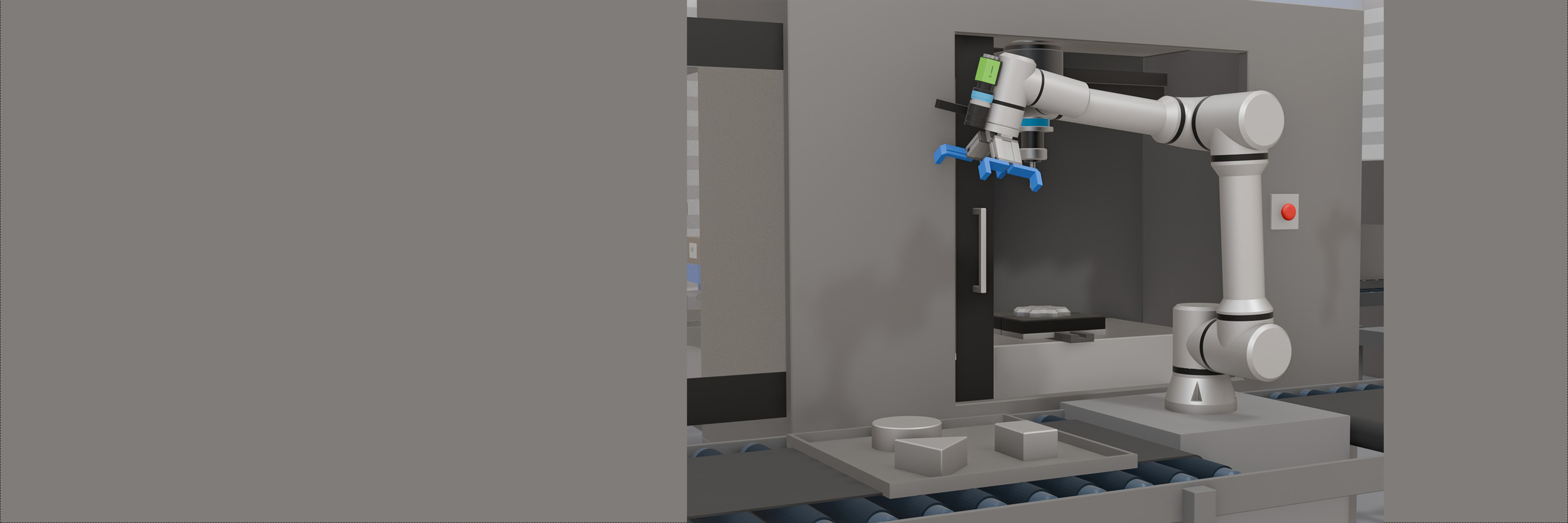 Aurora VGR Assistant software in use on machine vision camera on an assembly line.