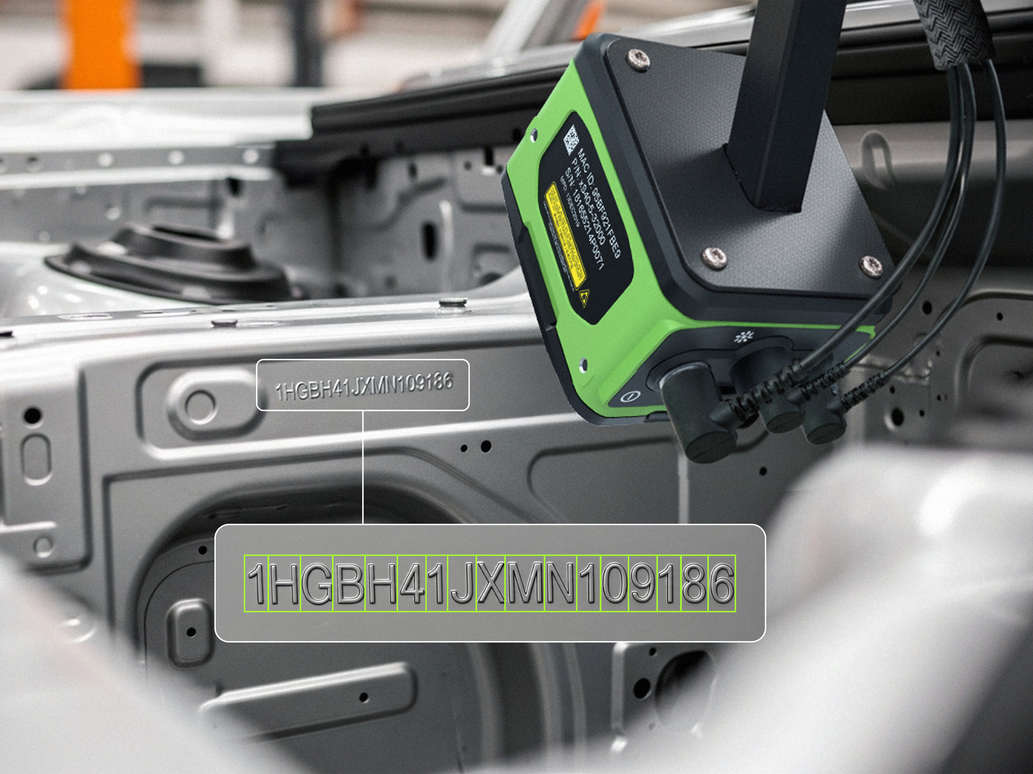 Zebra FS42 Fixed Scanner Photography Website Automotive VIN OCR Inspection 4x3 3600