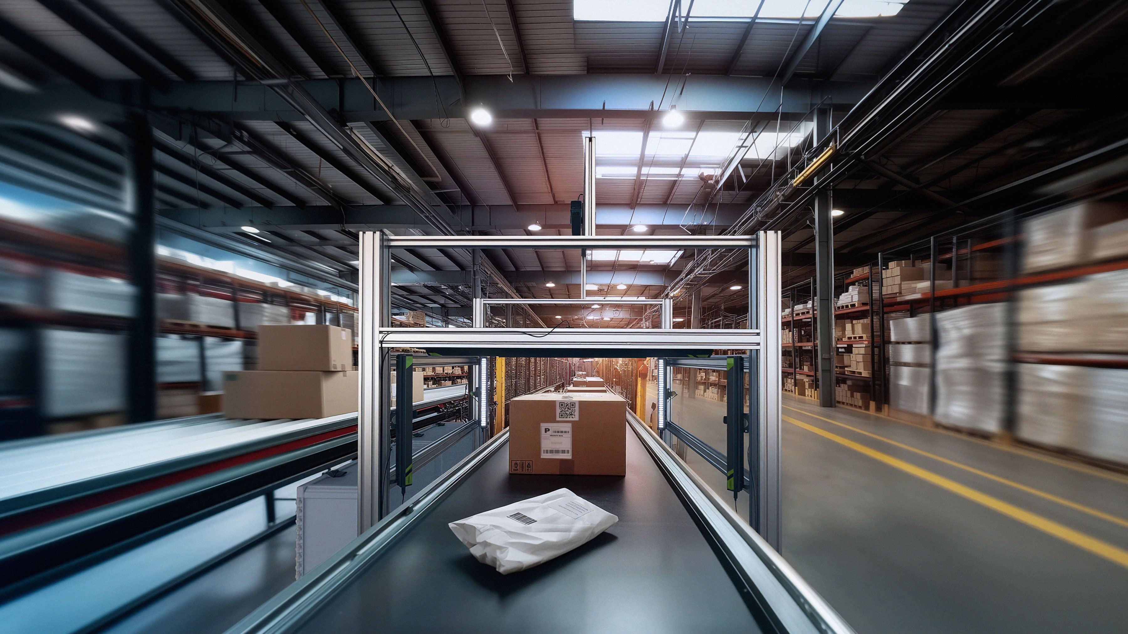 Zebra Aurora Velocity Scan Tunnel, Straight View