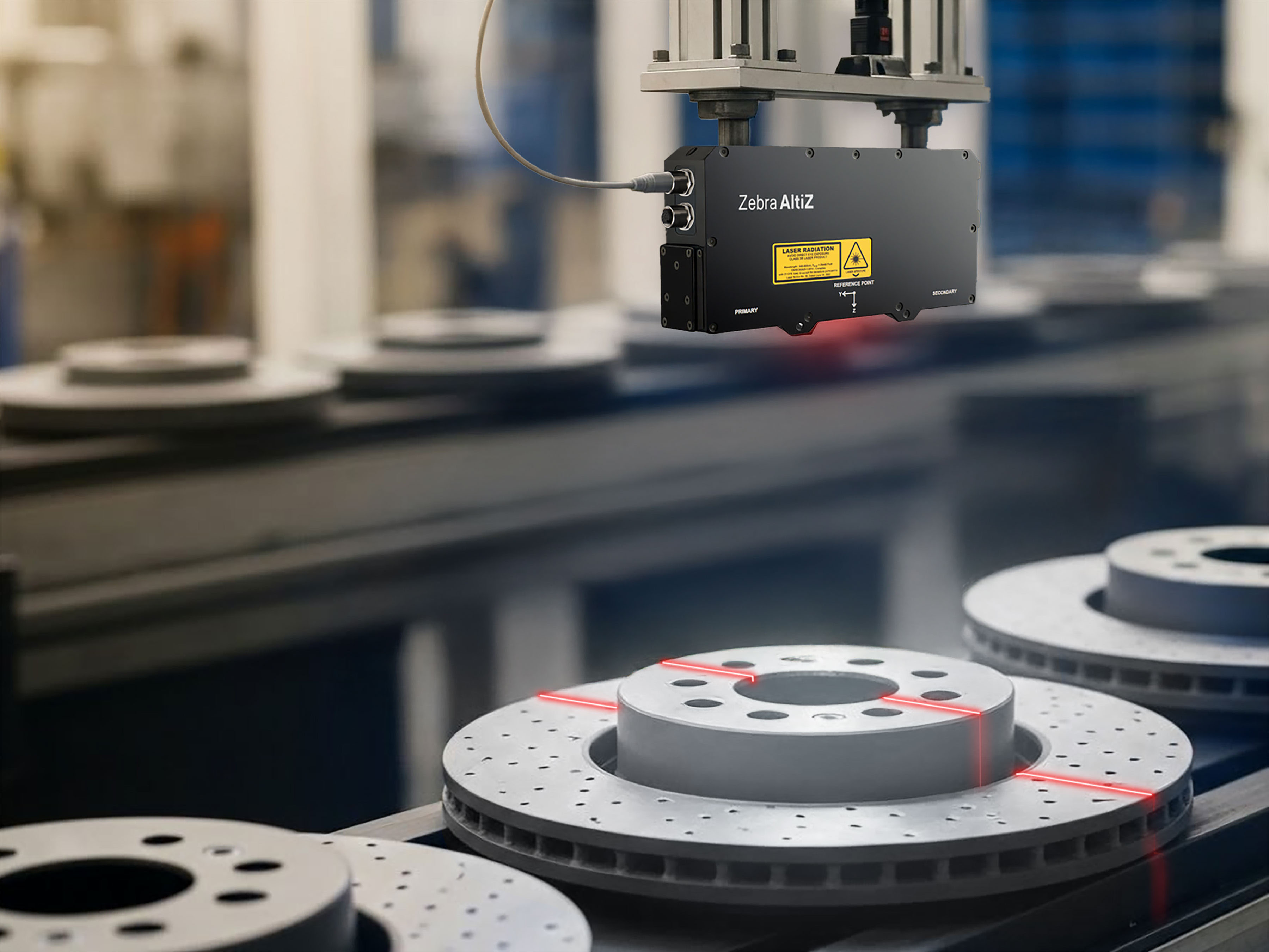 Zebra AltiZ 3D Profiler for Automotive Die Cast Part Inspection