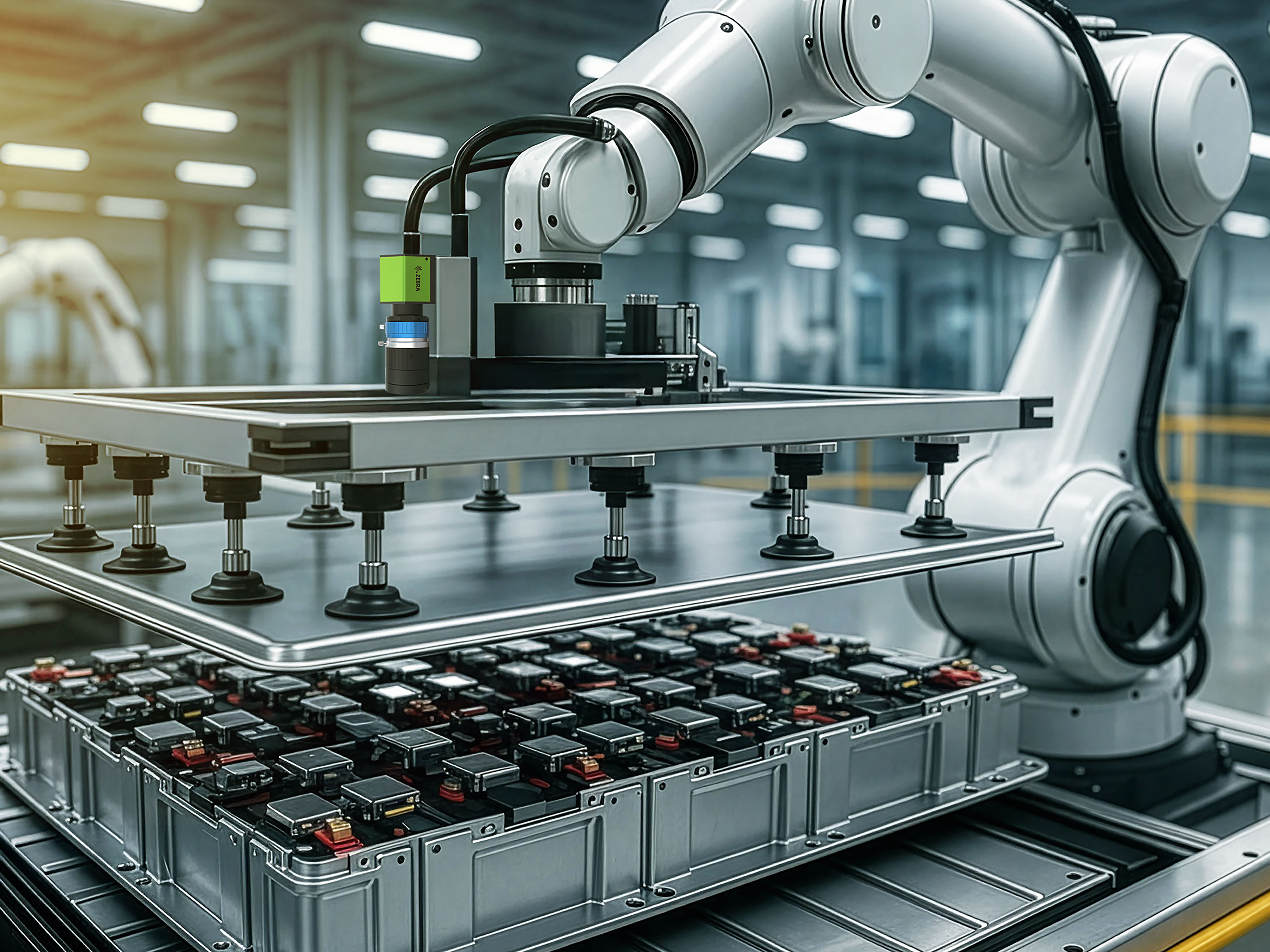 Zebra CV60 Camera for EV Battery Pack Assembly