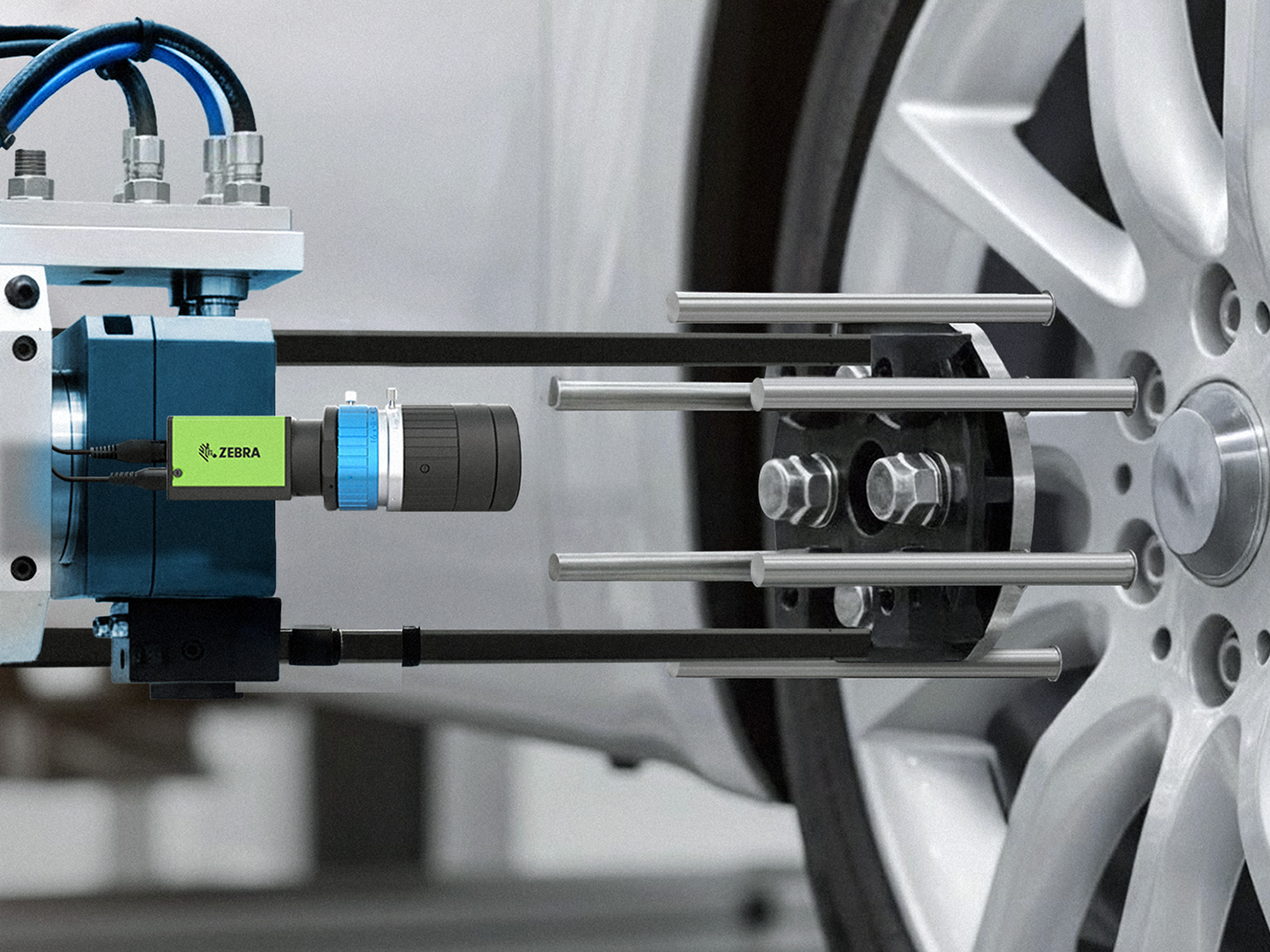 Machine Vision CV60 Photography Website Inspection Automotive Vehicle Wheel Close-up 4x3 3600