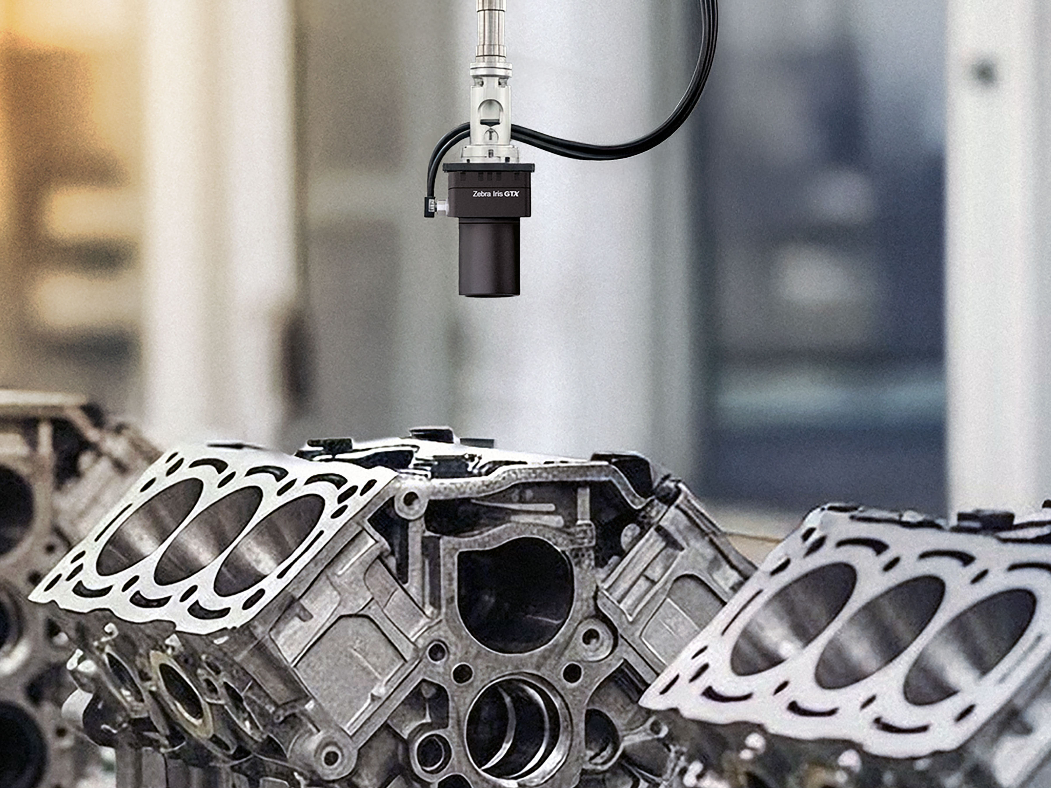 Zebra GTX Smart Camera for Automotive Engine Block Inspection