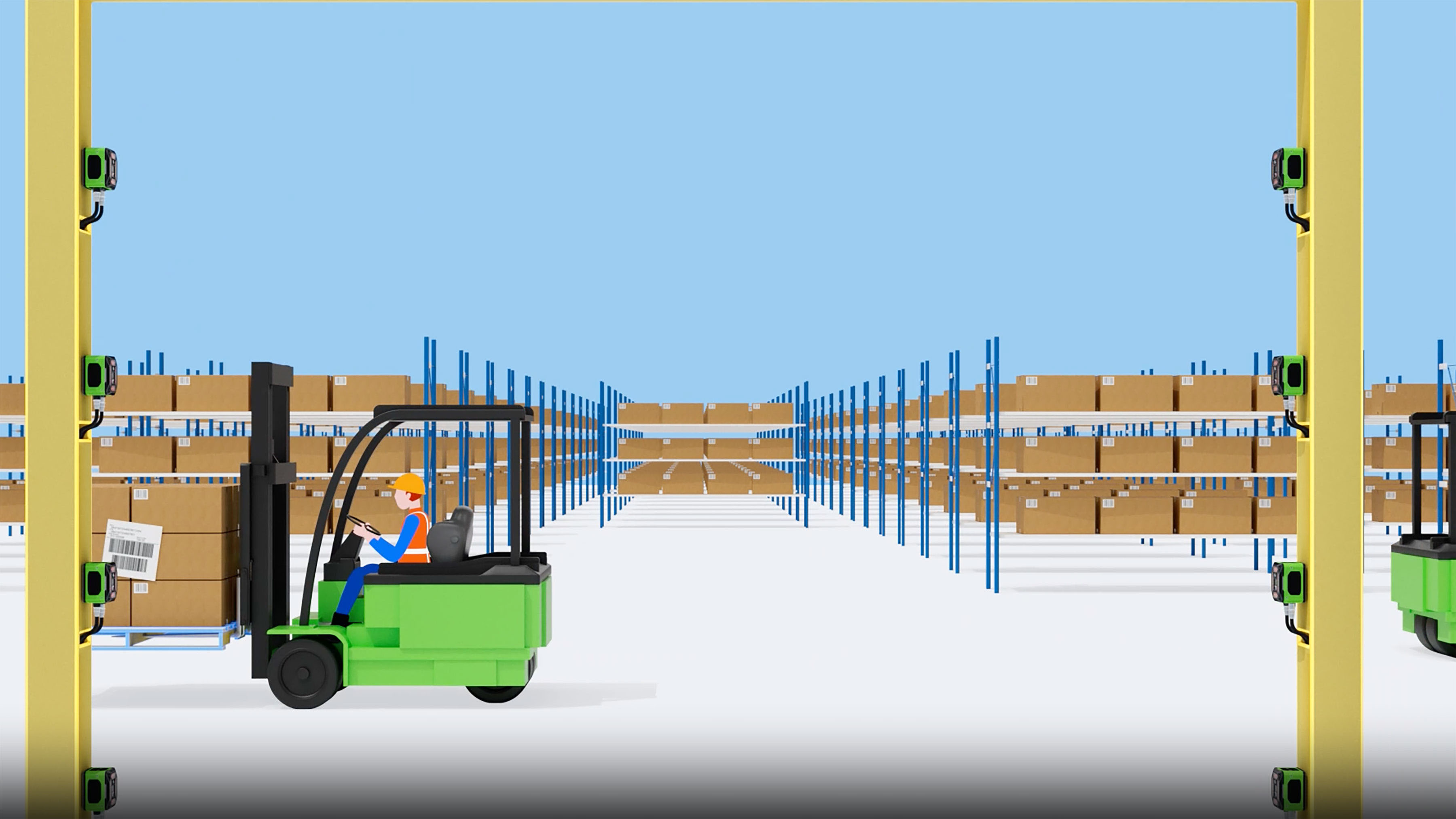 Zebra Machine Vision Dock Door Scanning Video Screencapture