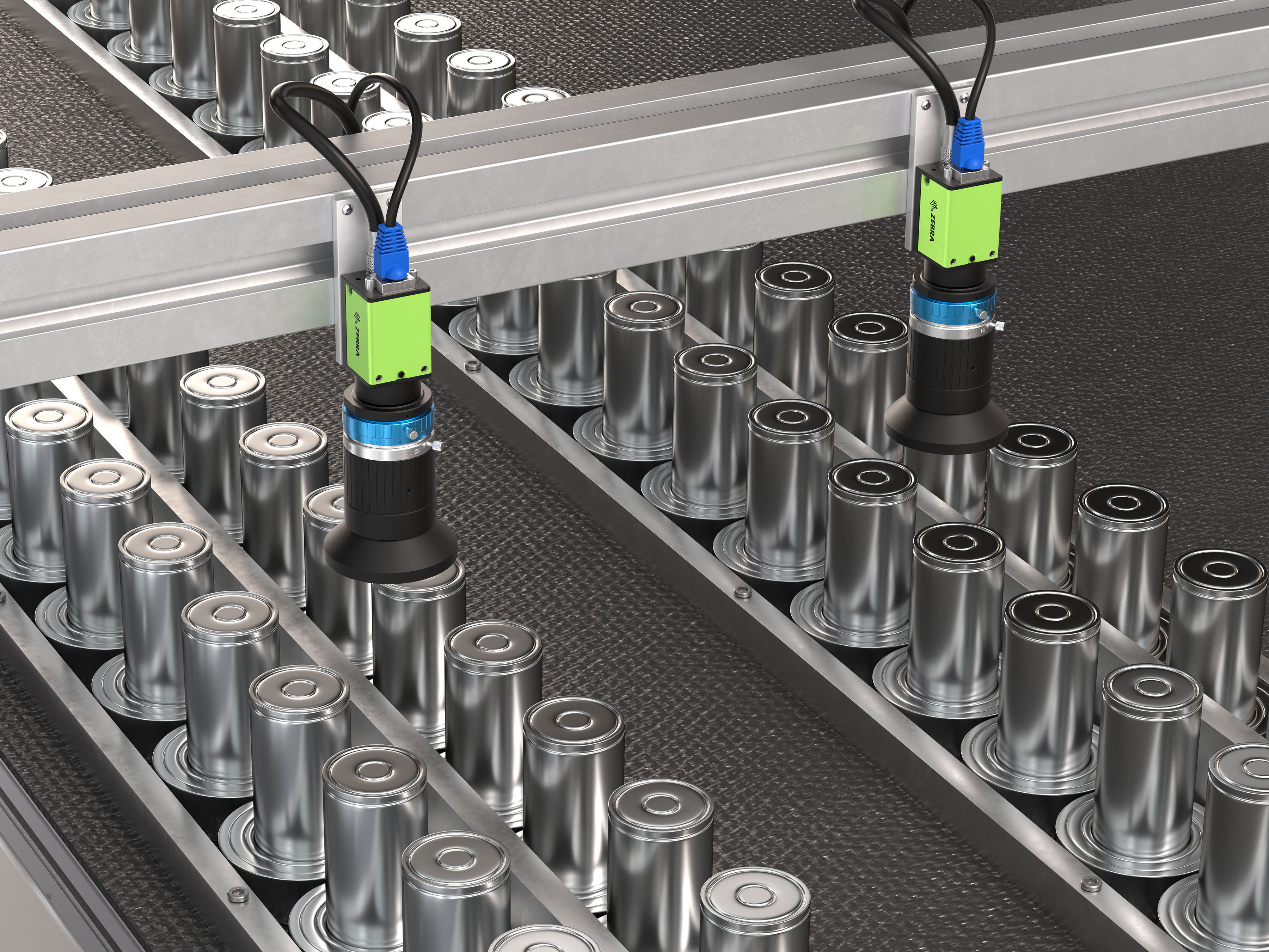 Zebra CV60 inspecting EV Batteries in a Manufacturing Facility