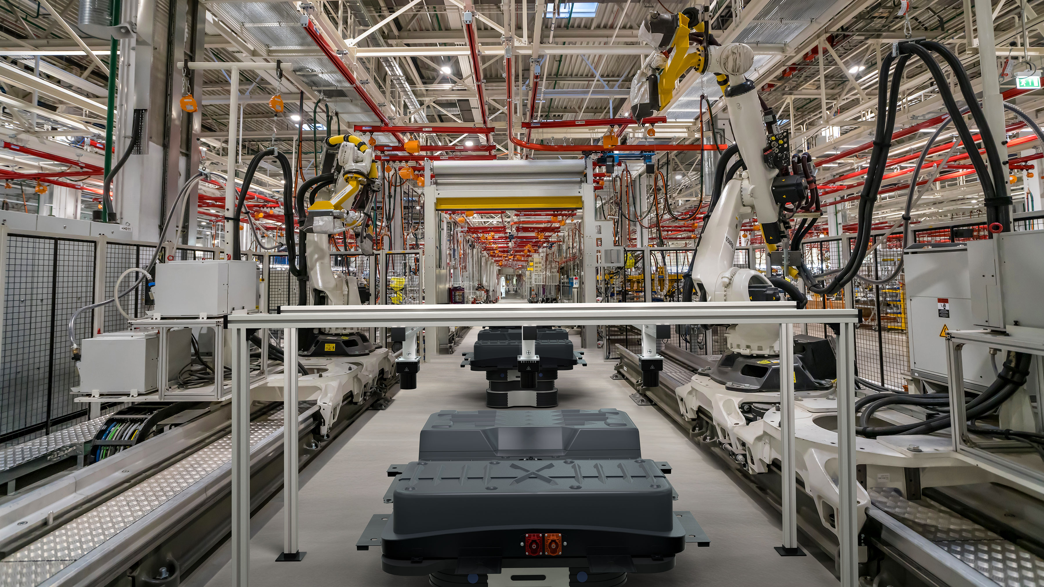 Zebra IRIS GTX inspecting battery components in a manufacturing setting