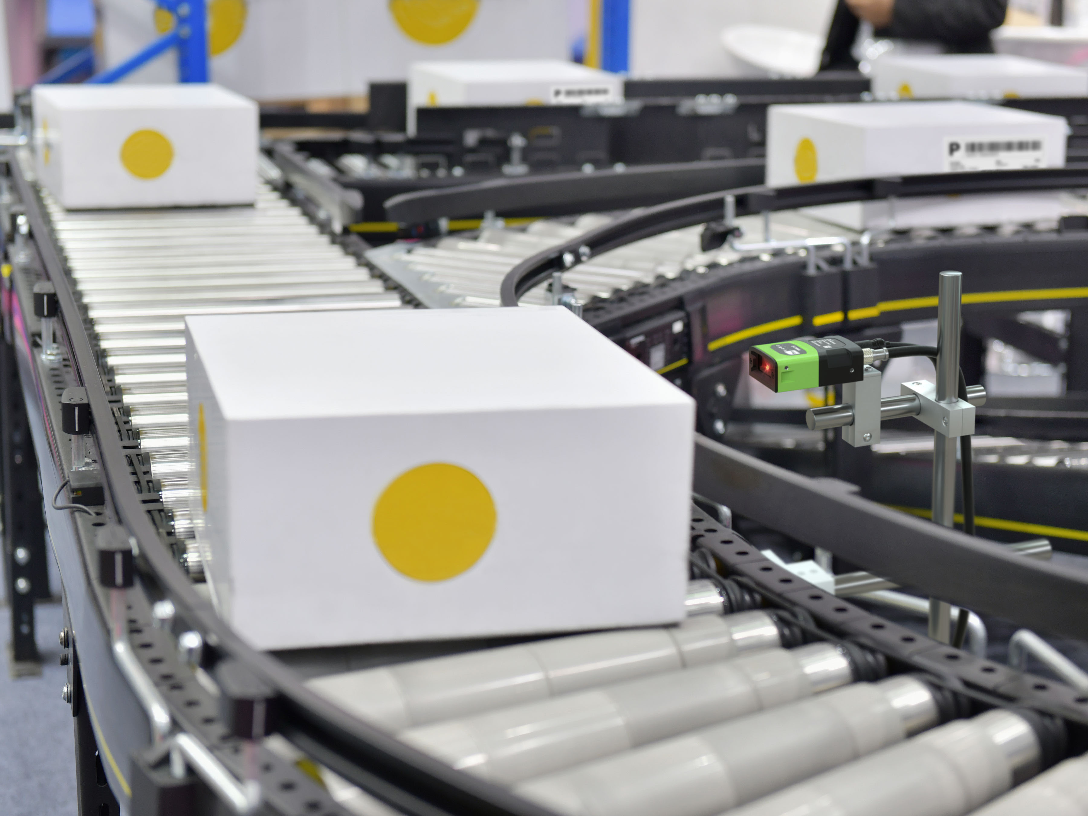 Zebra VS20 in Manufacturing Label Presence Absence on Conveyer Belt