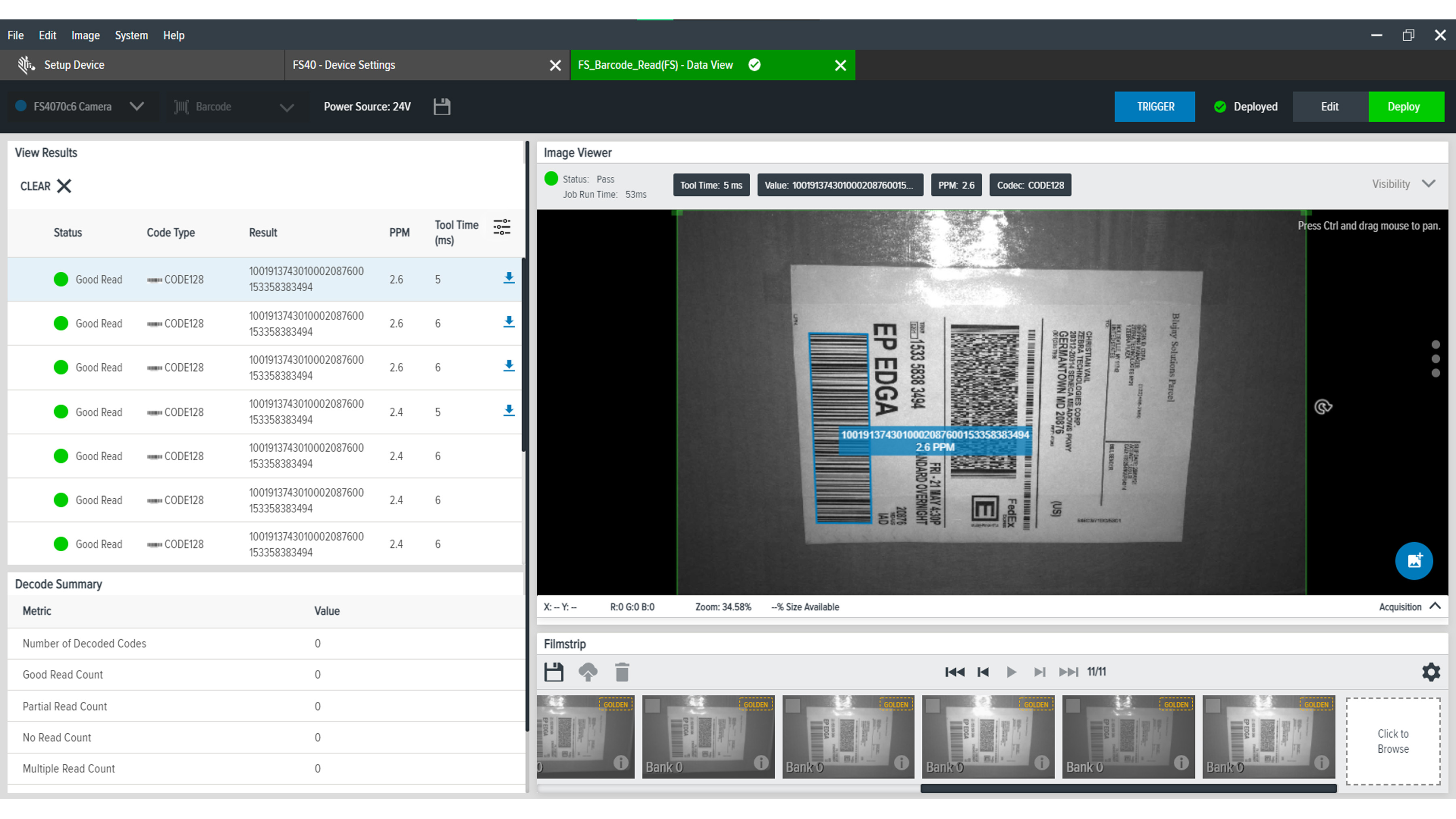 Aurora Focus Screenshot of Deployment Mode 16:9 3600