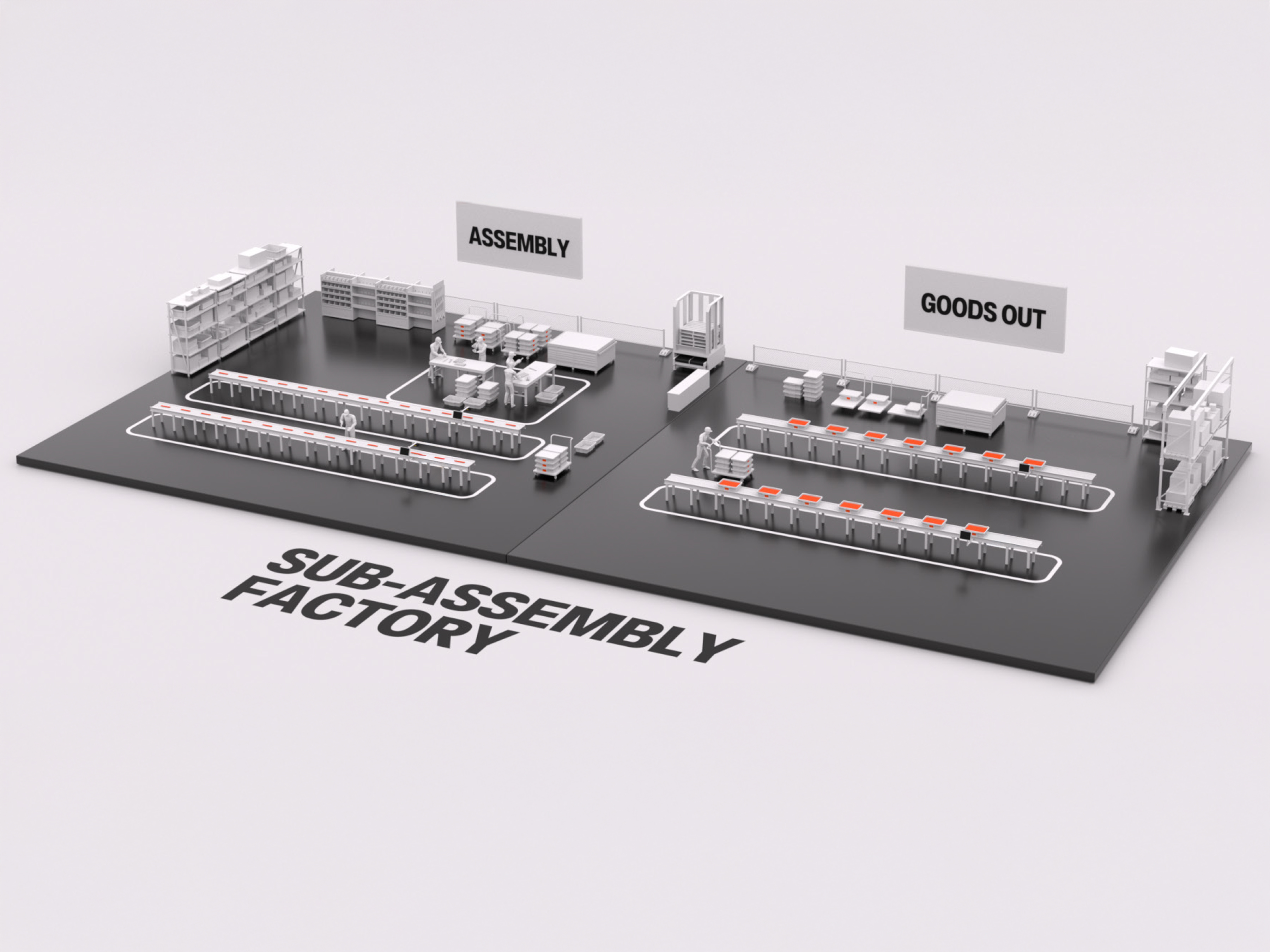 Prevent defective parts from ever leaving the factory by shifting from reactive detection to proactive, end-to-end quality management. Zebra's integrated solution leverages the 3D AltiZ Scanner for precise in-line inspection during sub-assembly, coupled with mobile computers and fixed industrial scanning. The system automatically analyzes 3D scanner data for out-of-tolerance defects, triggering instant alerts via tablet notifications and visual light indicators. Defective components are immediately re-directed or flagged for scrap, ensuring that quality is maintained at every stage, from initial assembly to final goods out.