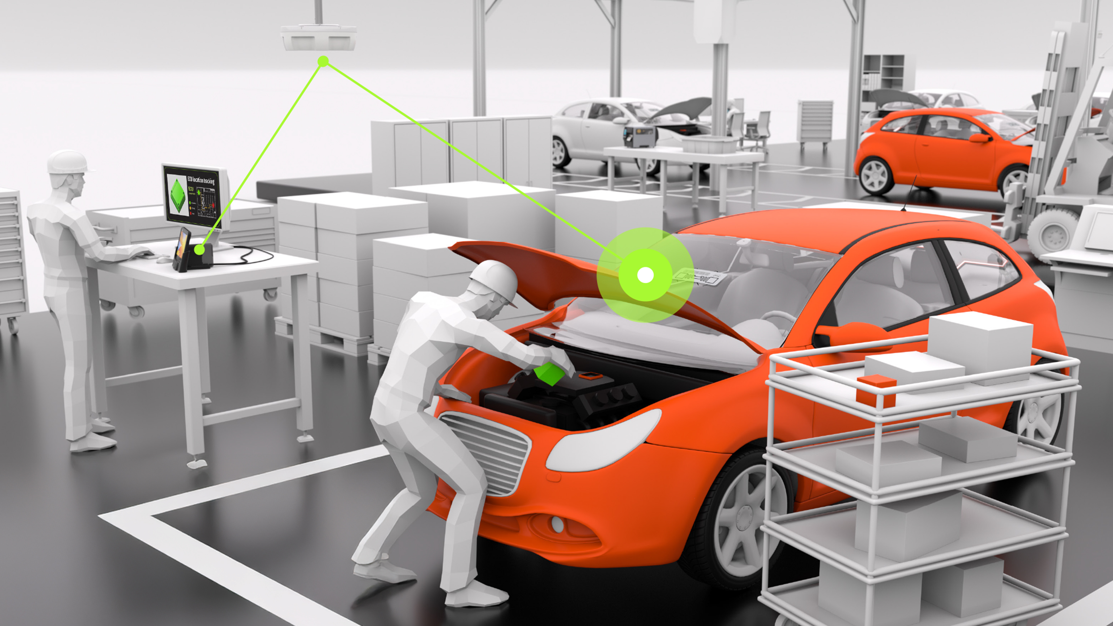 Technicians leverage versatile Zebra tablets to track repairs, log quality checks, and instantly update the system to prevent administrative delays. Utilizing Workstation Connect, these mobile devices seamlessly transform into desktop workstations, enabling workers to efficiently monitor affected vehicles and incoming components without needing separate PCs.