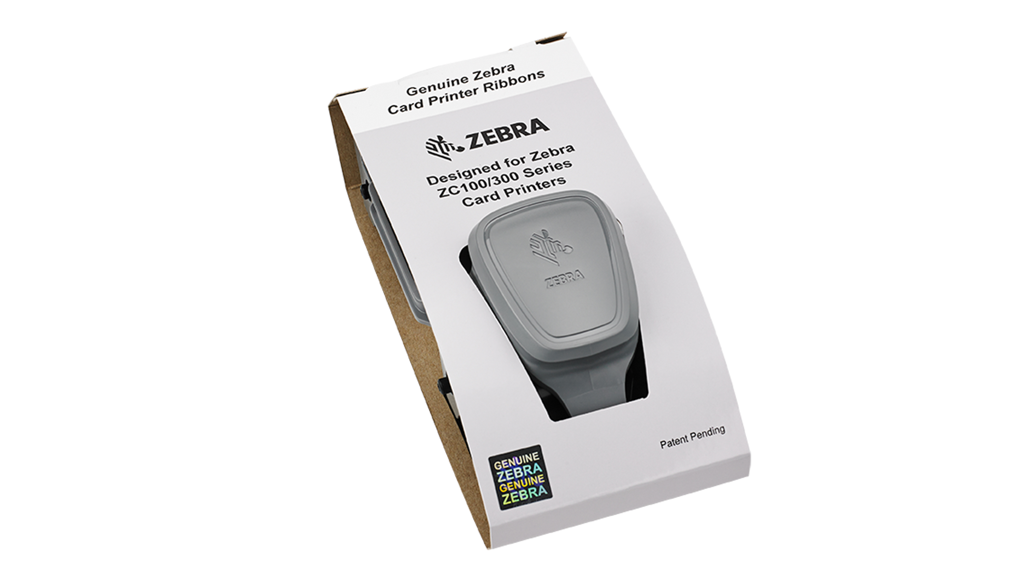 ZC300 Ribbon package for card printers.