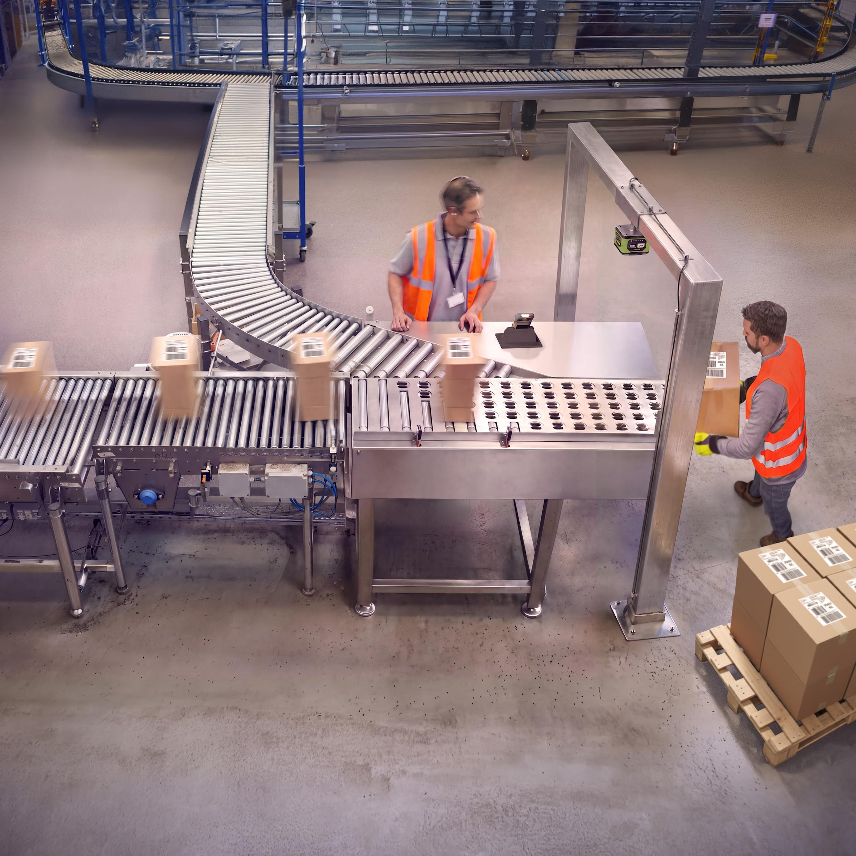Automation Wedge pallet building application