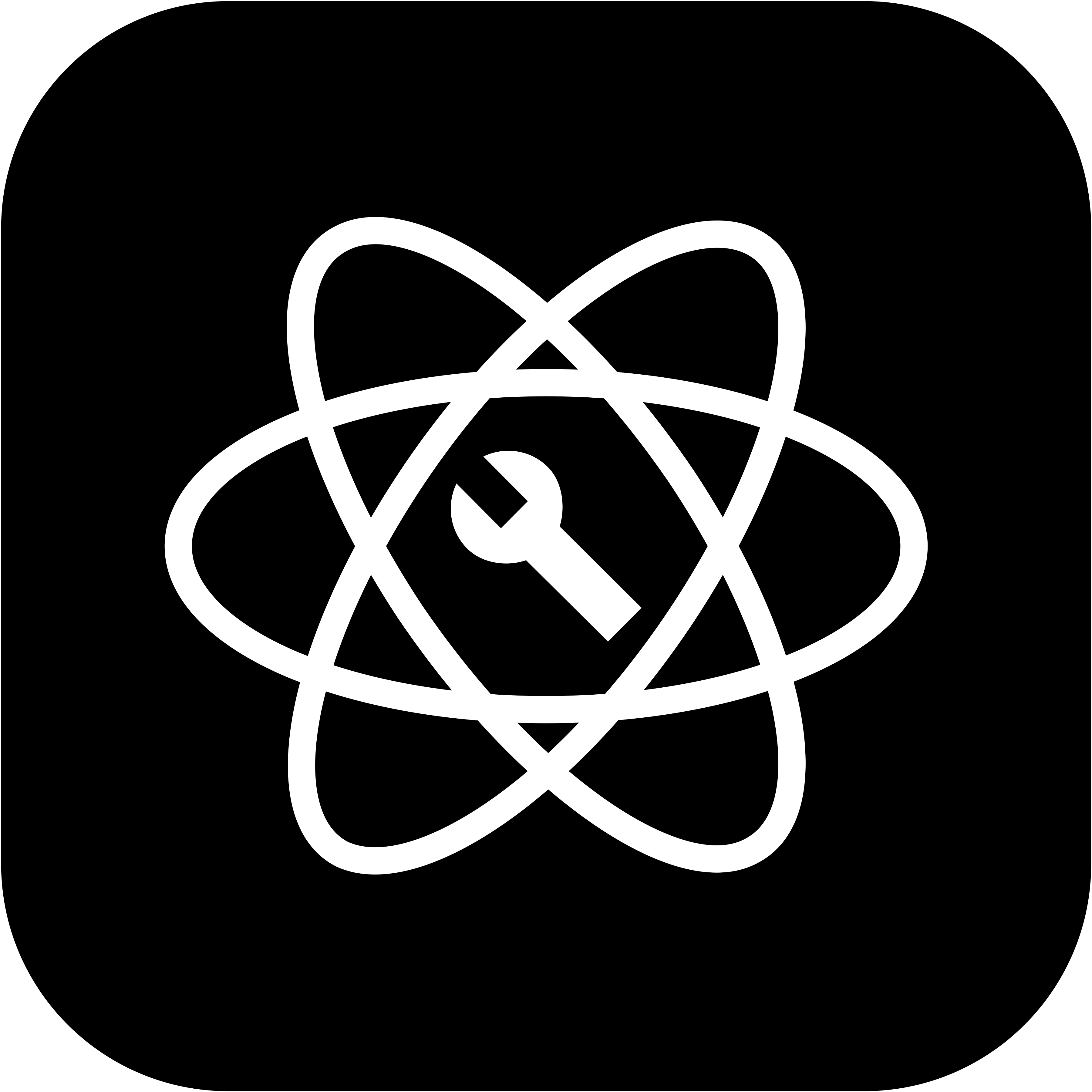 Zebra Nucleus Connector icon black white 1x1