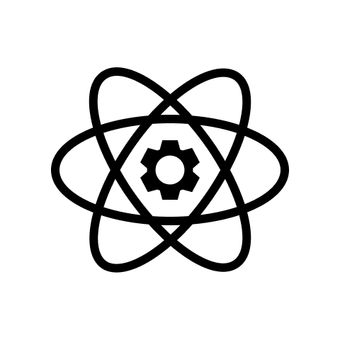 Zebra Nucleus software black icon.