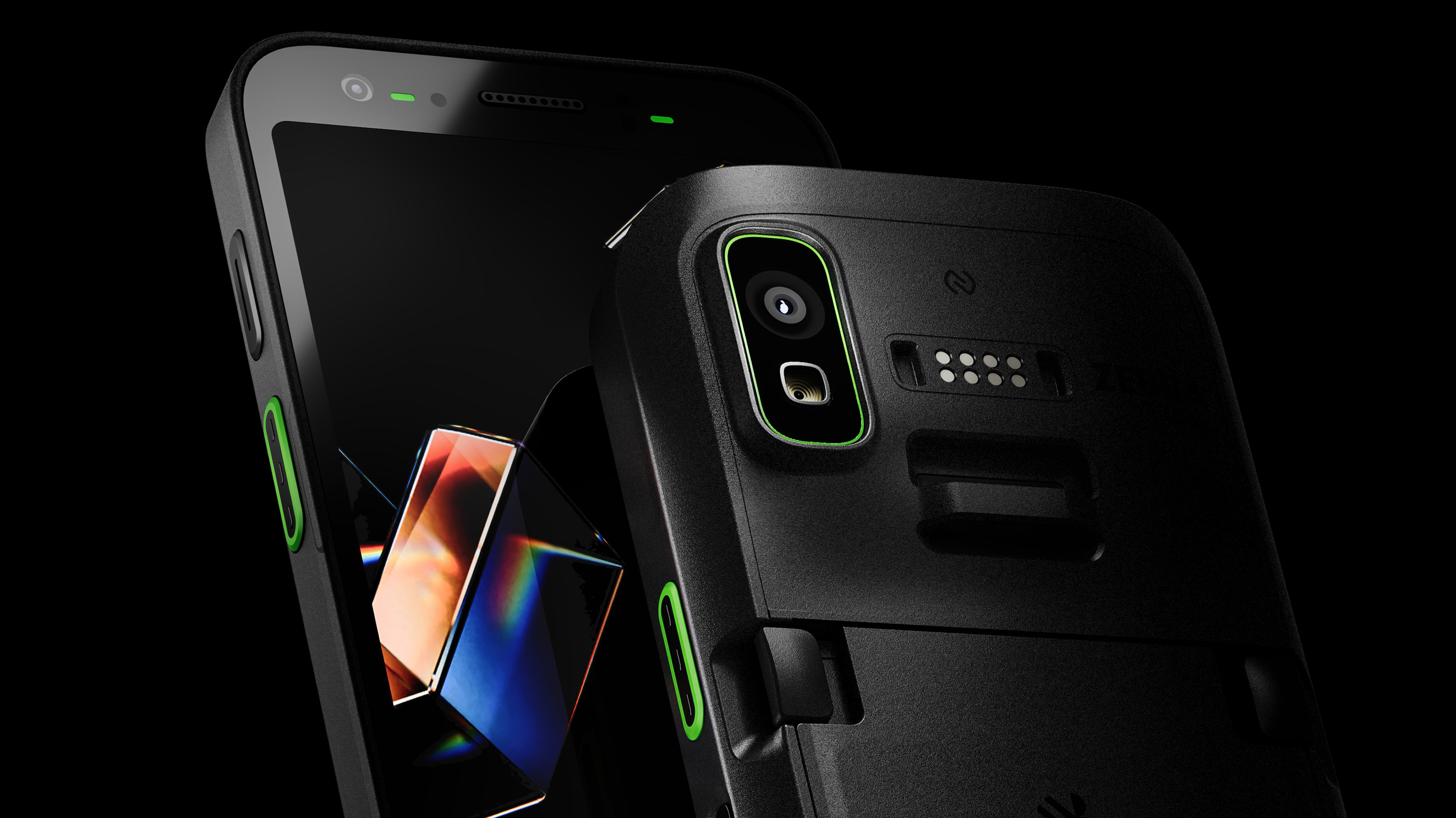 Back to Front view of TC501 Enterprise Mobile Computers