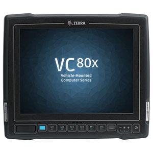 Front of Zebra VC80x Vehicle Mount Mobile Computer