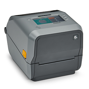 Impresora de escritorio ZD621R con RFID orientada hacia la derecha