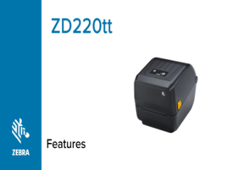Zd220t Zd230t Thermal Transfer Desktop Printer Support Zebra