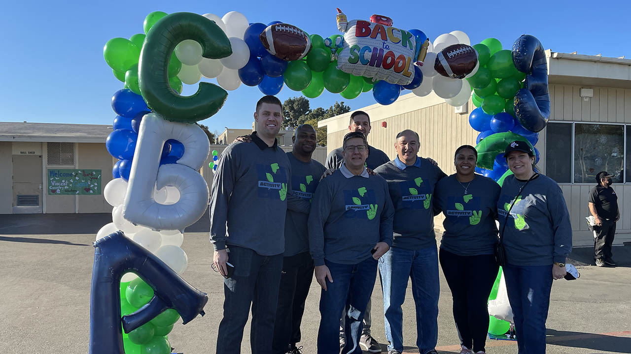 Volunteers from the 2022 Vincent Country Safe Zone Activity Day