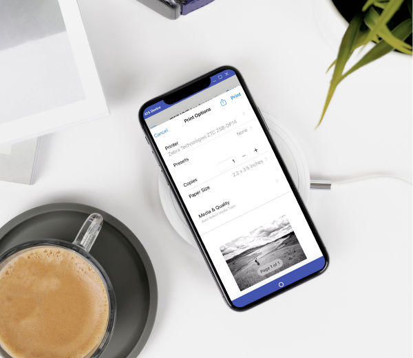 ZSB Label Printer Airprint Zebra