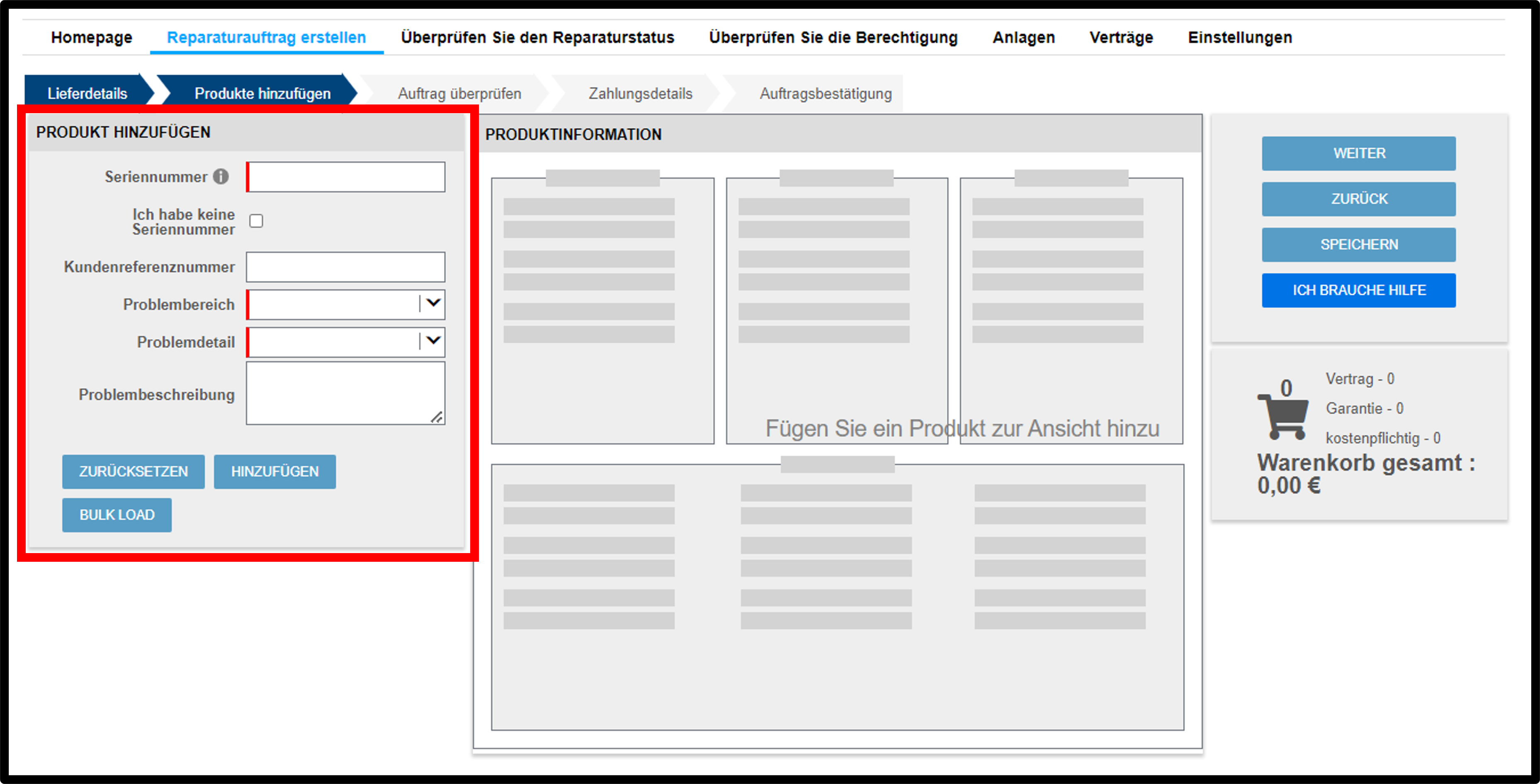 Bulk-Upload – Screenshot 1