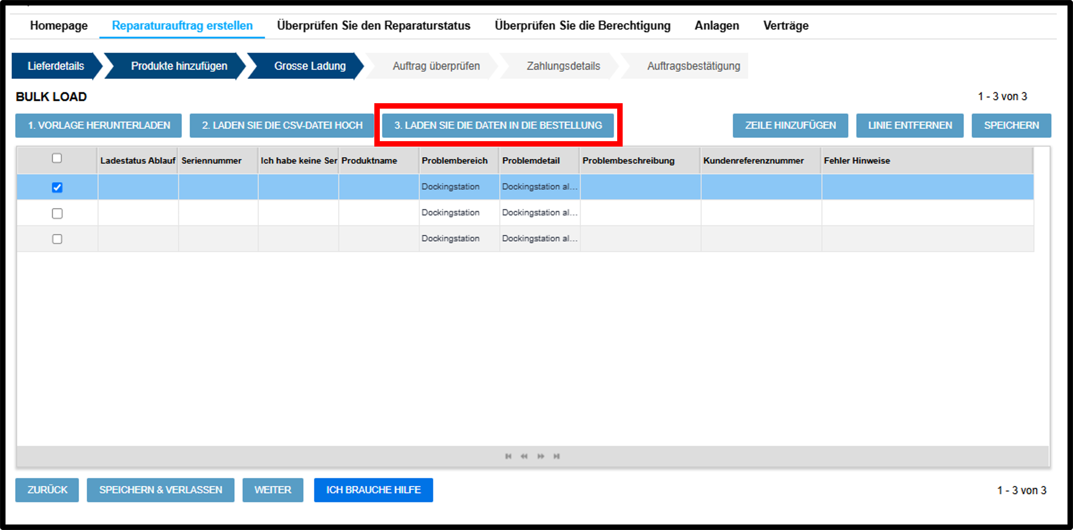Bulk-Upload – Screenshot 7