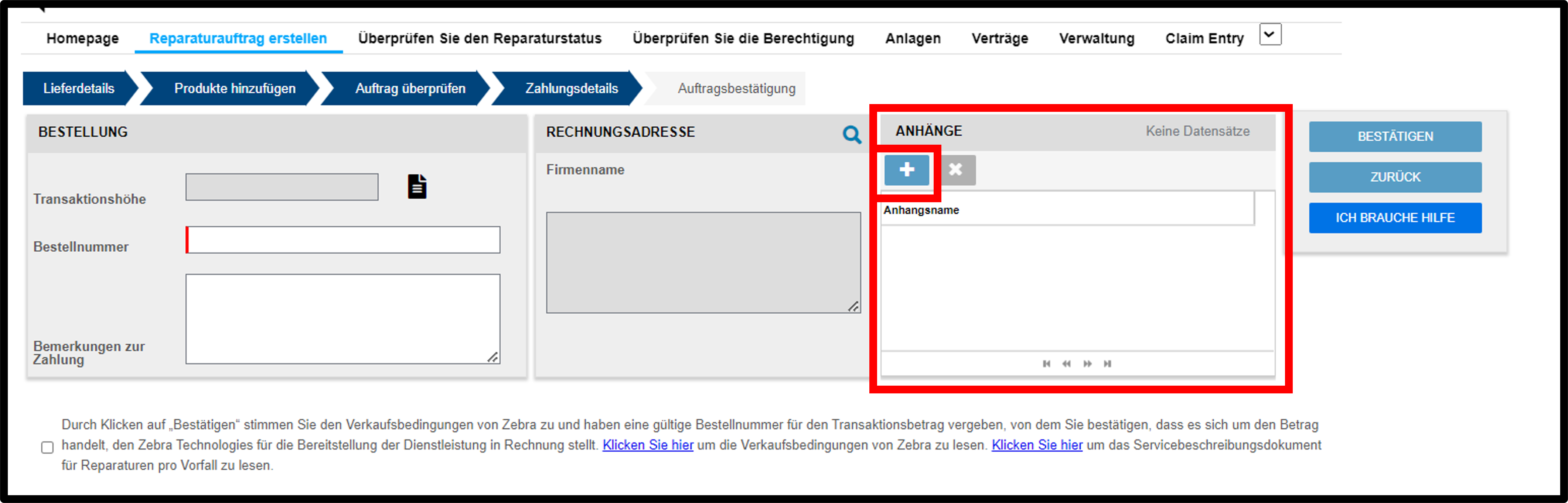 Ein Angebot verwalten – Screenshot 10