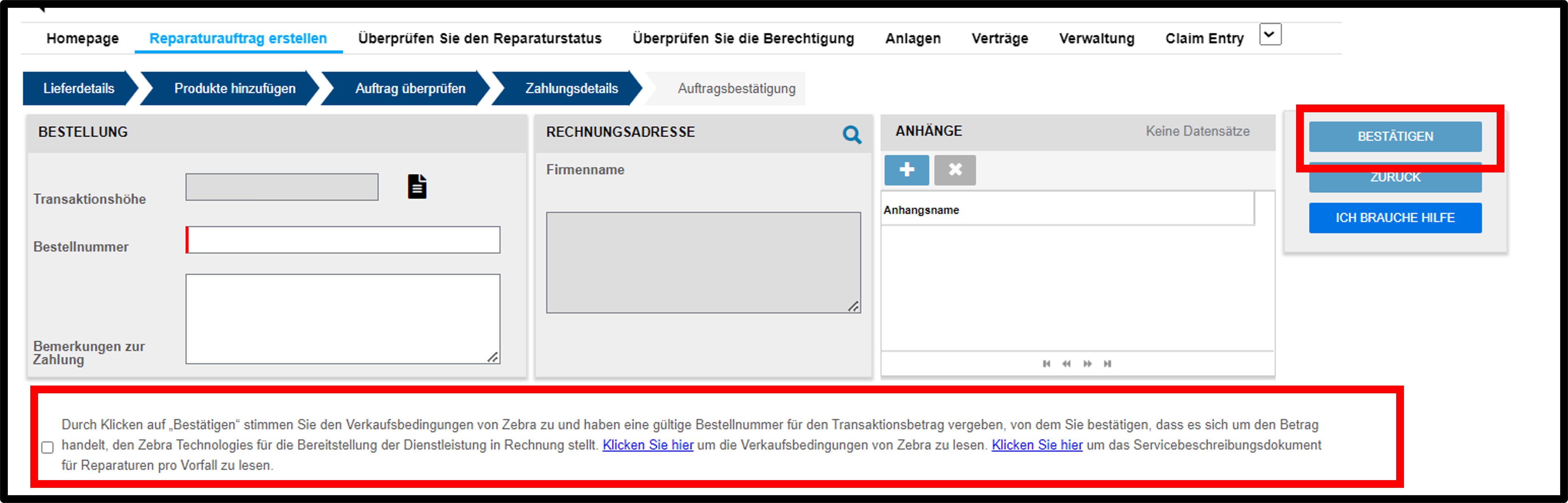 Ein Angebot verwalten – Screenshot 11