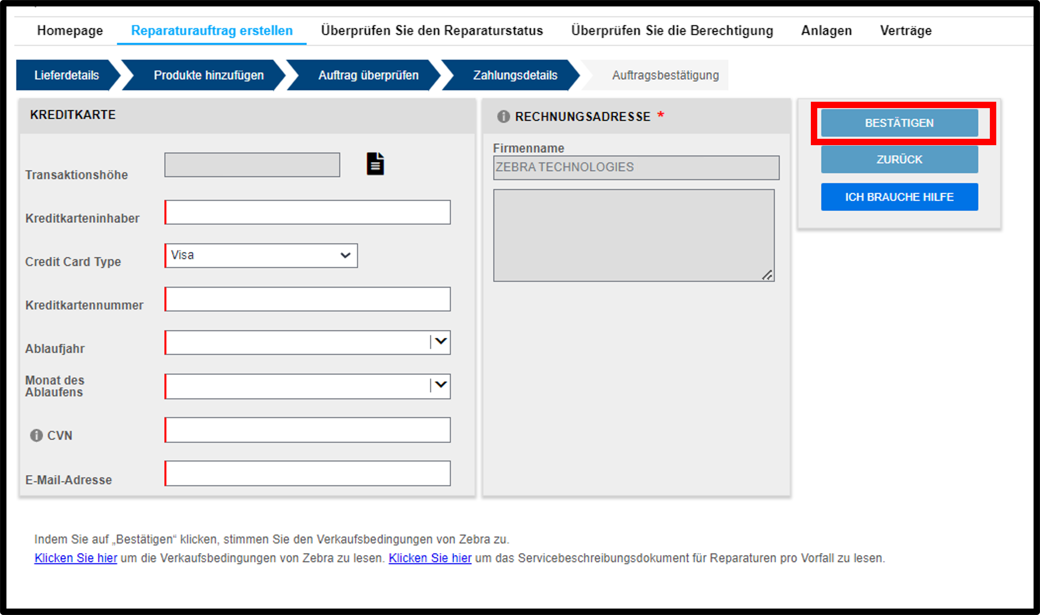 Ein Angebot verwalten – Screenshot 14