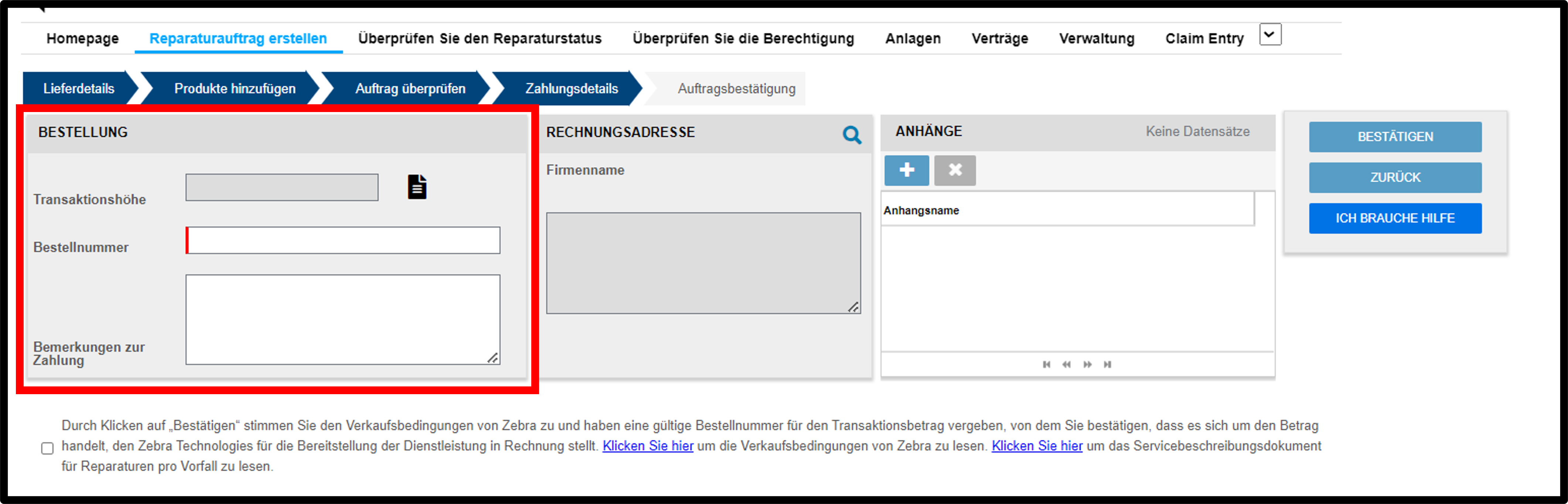 Ein Angebot verwalten – Screenshot 8