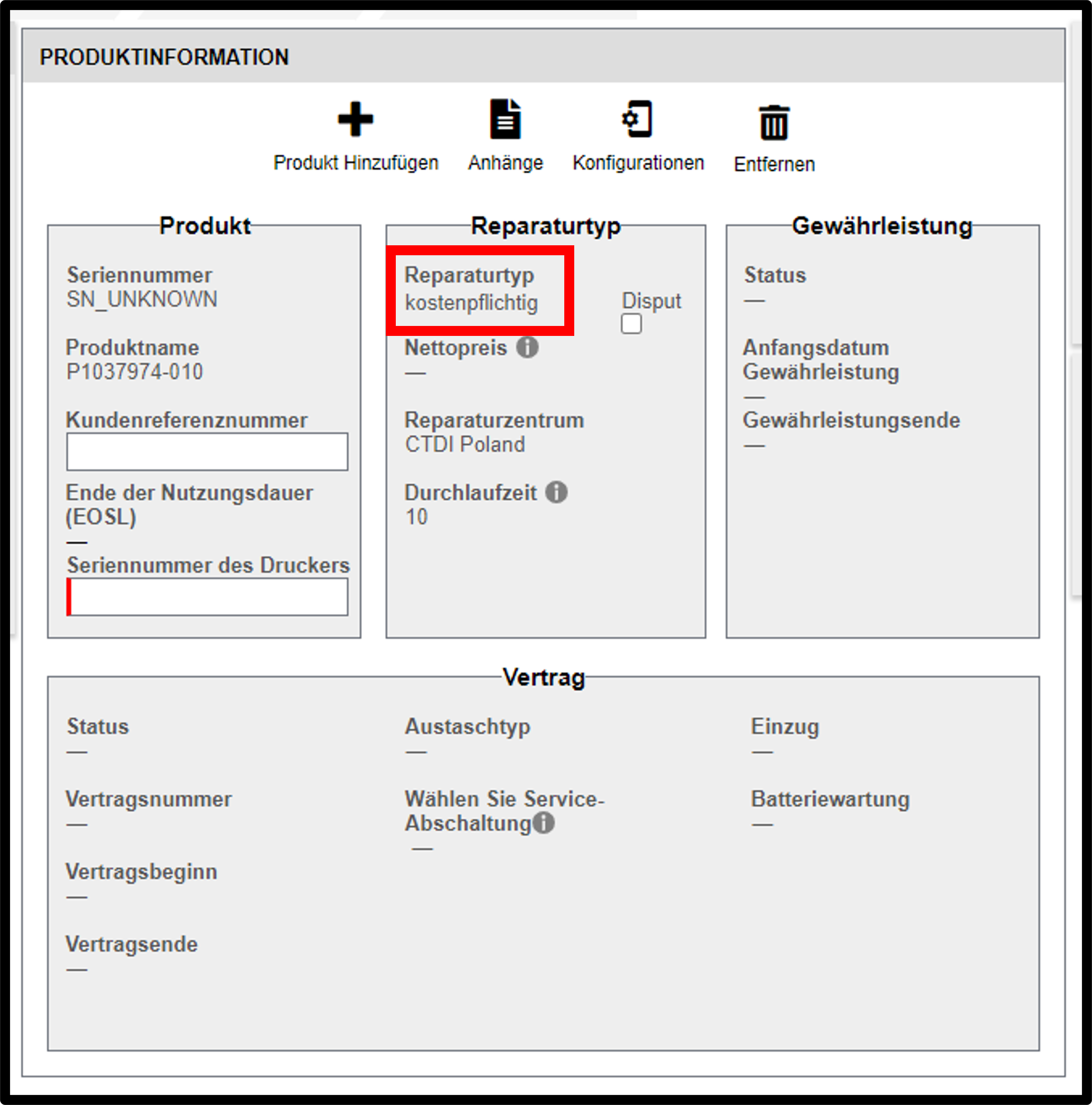 Drucker-Garantieanspruch – Screenshot 8