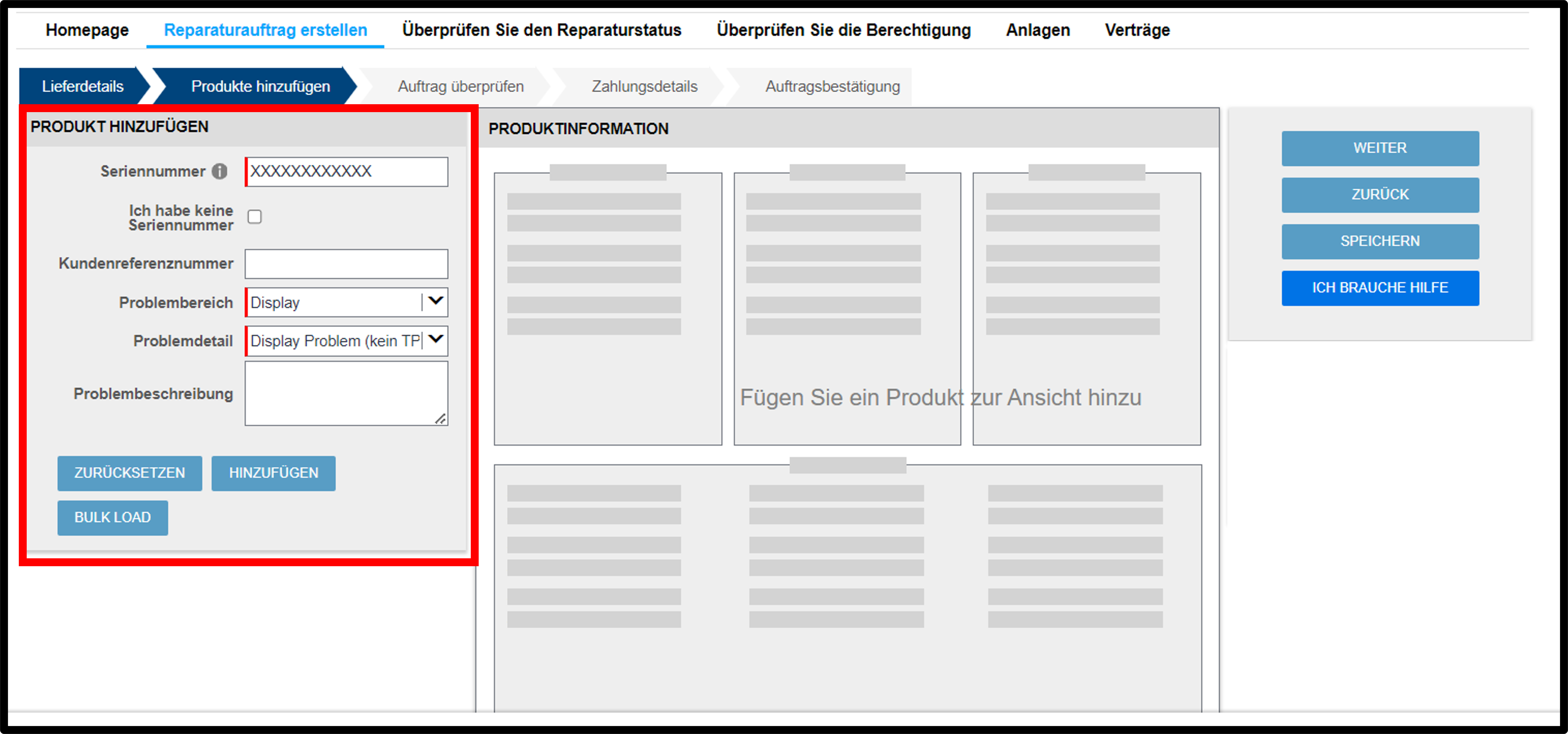 Reparatur einreichen – Screenshot 8