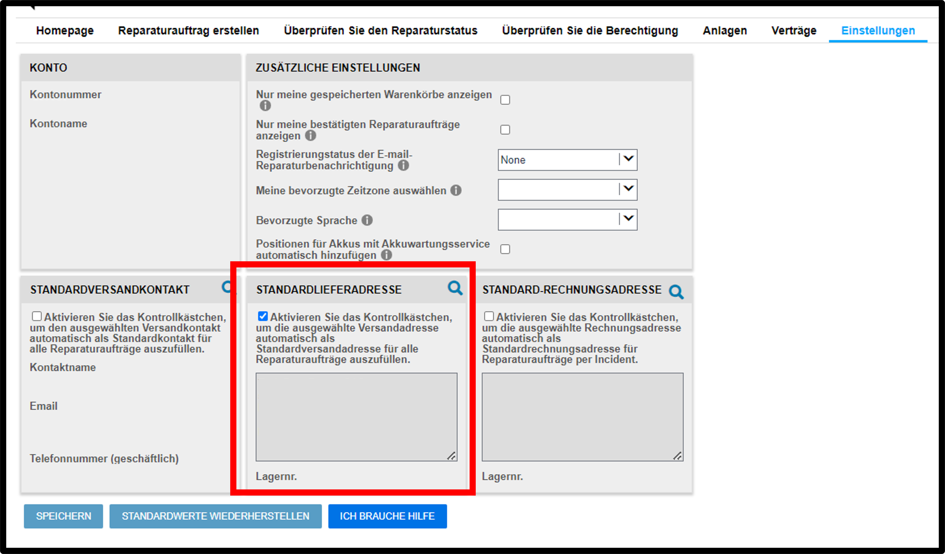 Benutzereinstellungen Reparaturanleitungen – Screenshot 10
