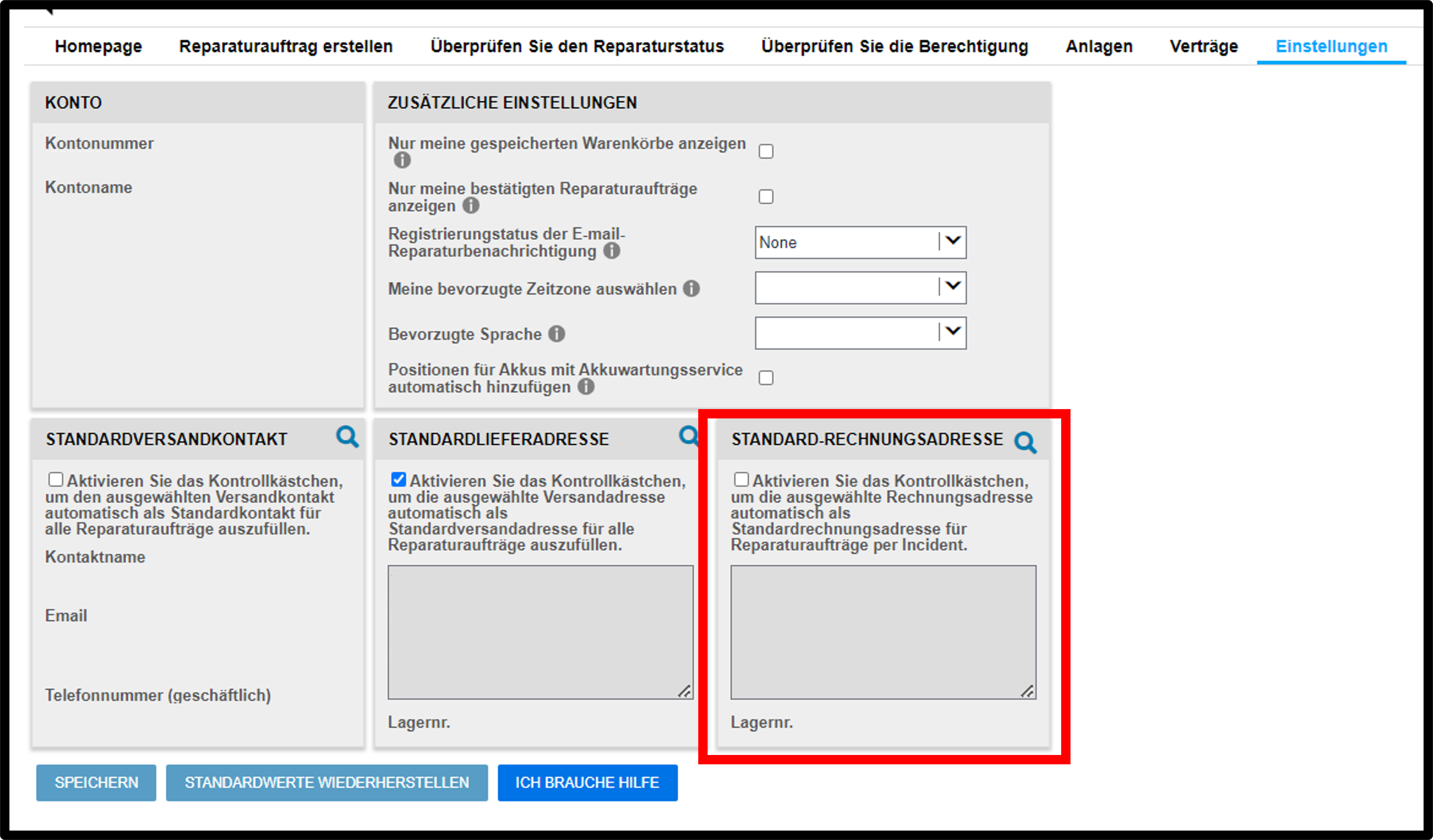 Benutzereinstellungen Reparaturanleitungen – Screenshot 11