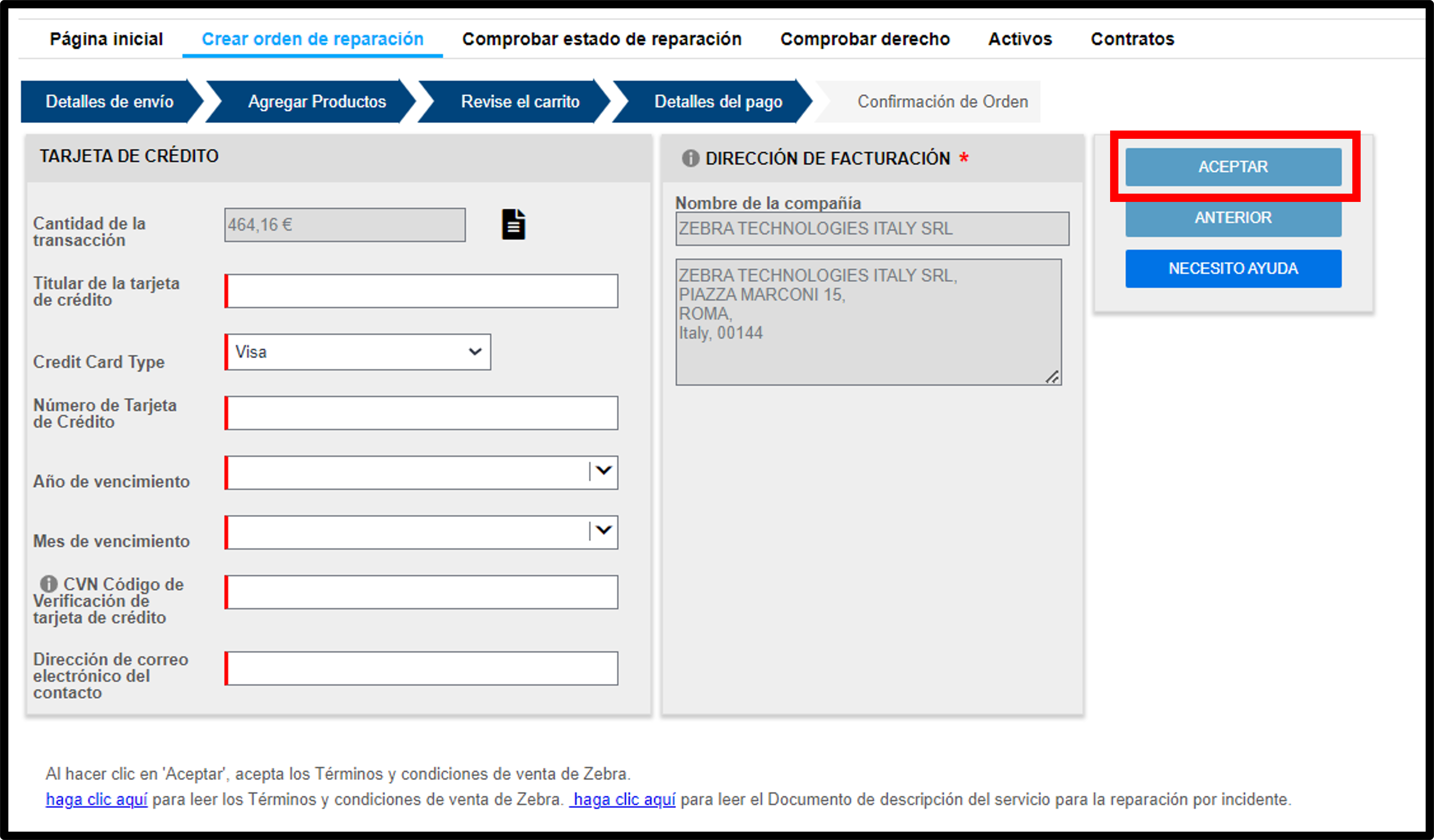 Gestionar un presupuesto, captura de pantalla 14