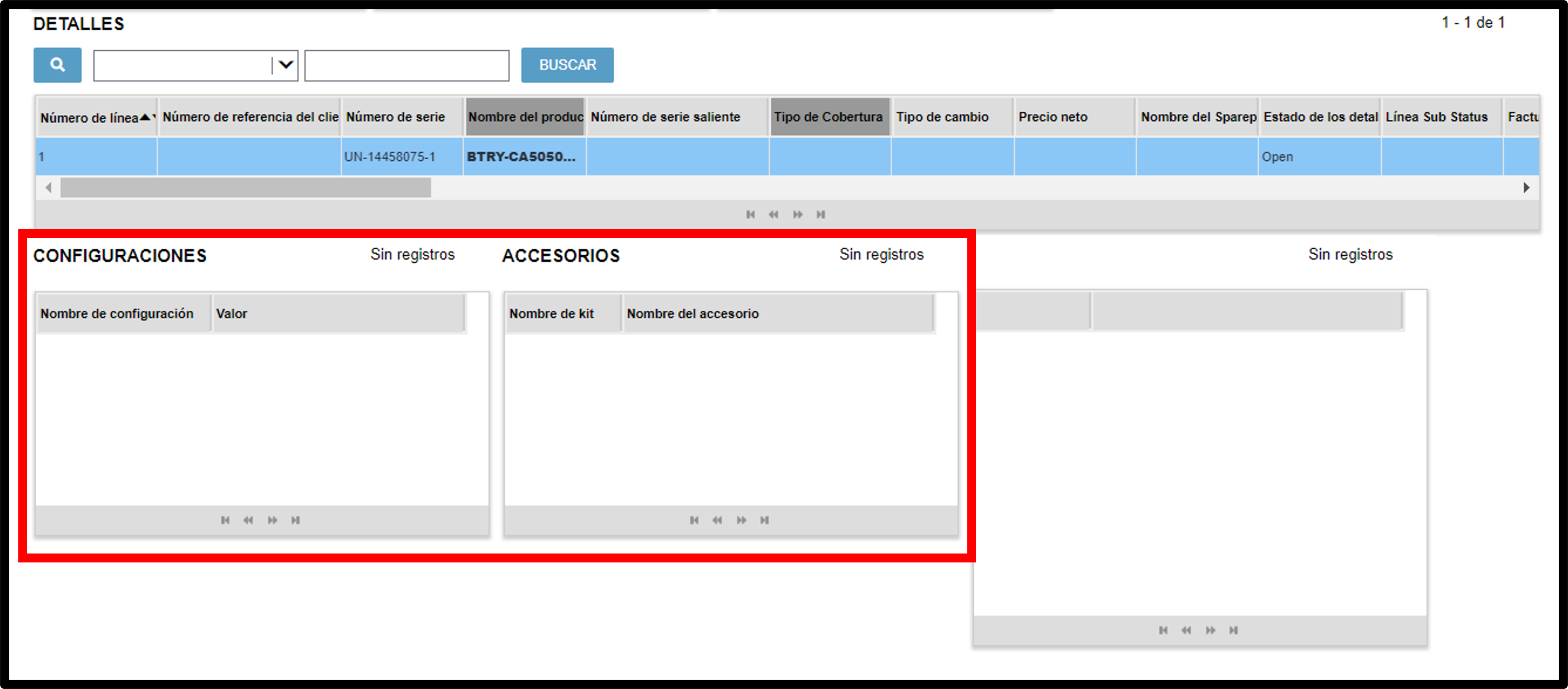 Ver detalles de la reparación, captura de pantalla 13