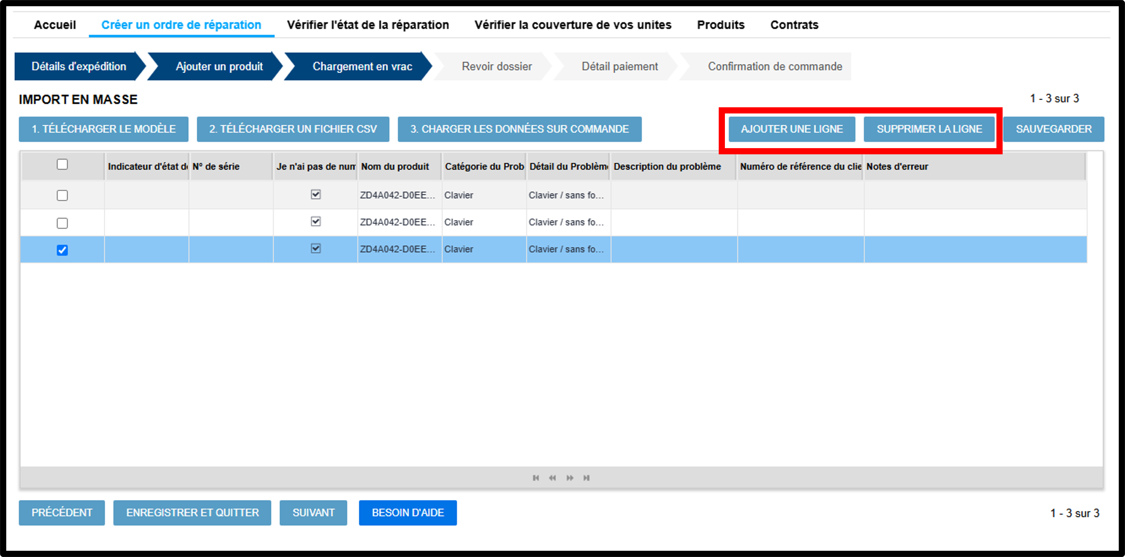 Capture d'écran du téléchargement en vrac 6